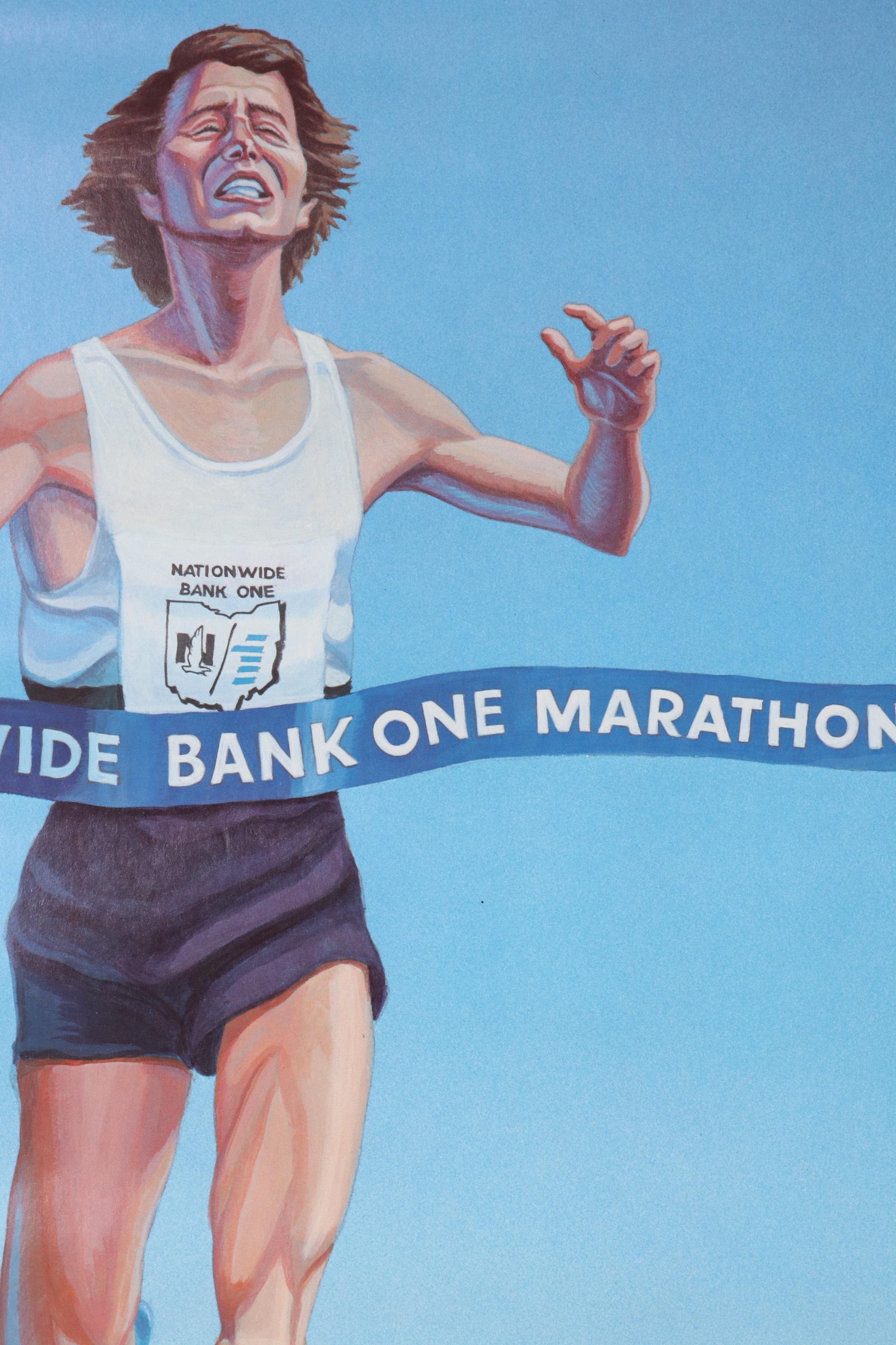 Lithograph and Offset Lithograph Marathon Event Posters, 1983-1984