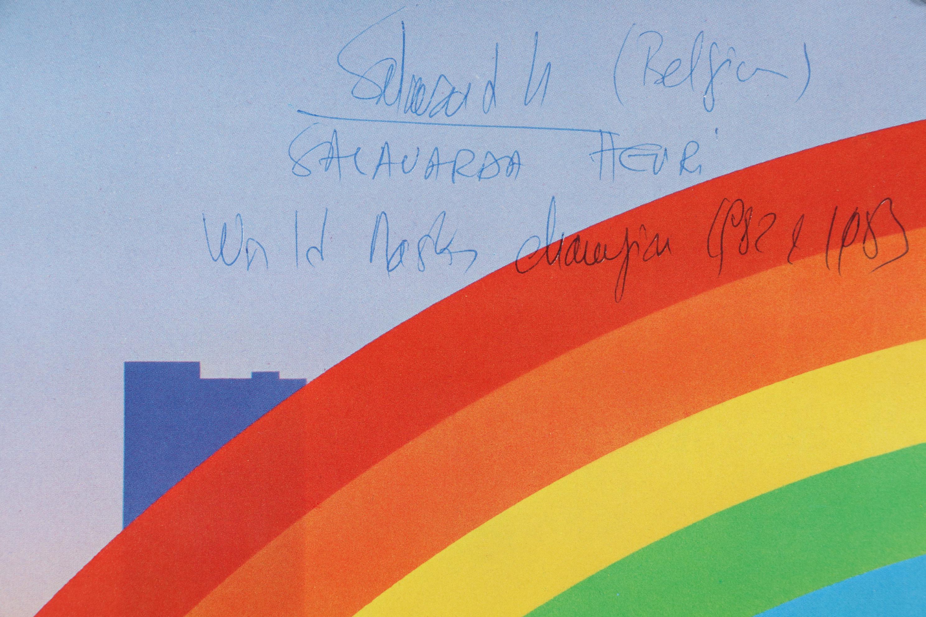 Lithograph and Offset Lithograph Marathon Event Posters, 1983-1984