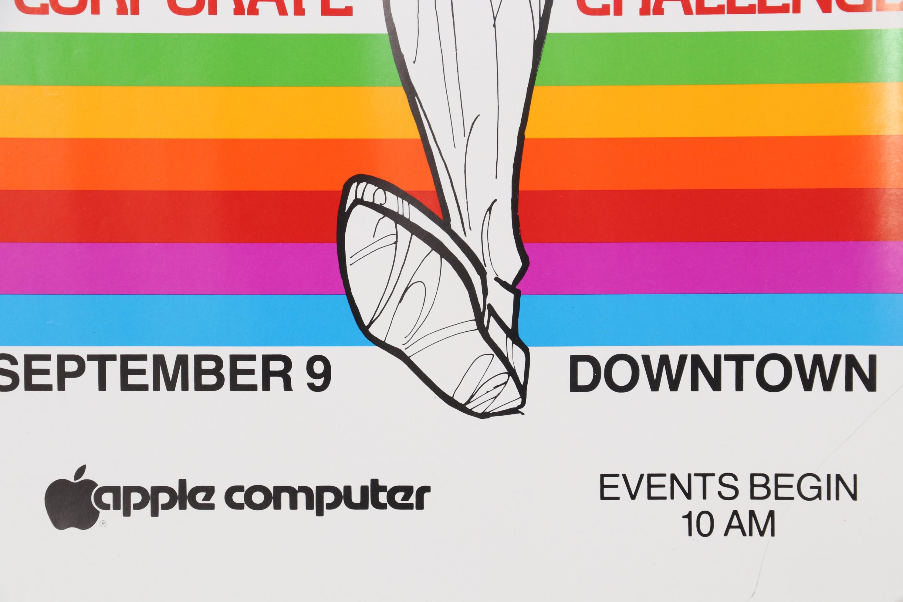 Lithograph and Offset Lithograph Marathon Event Posters, 1983-1984