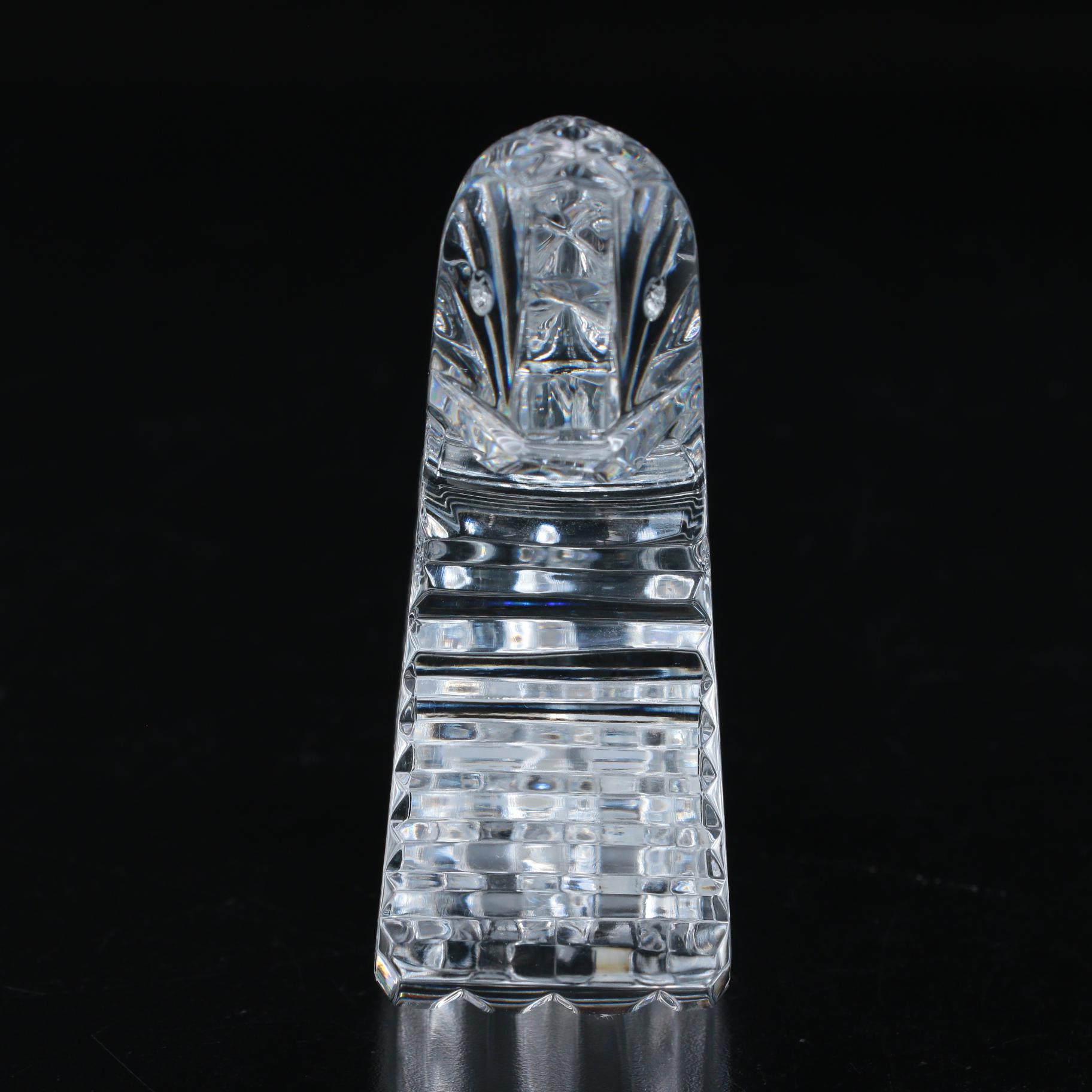 Waterford Crystal "Rocking Horse" Figurine, Late 20th Century