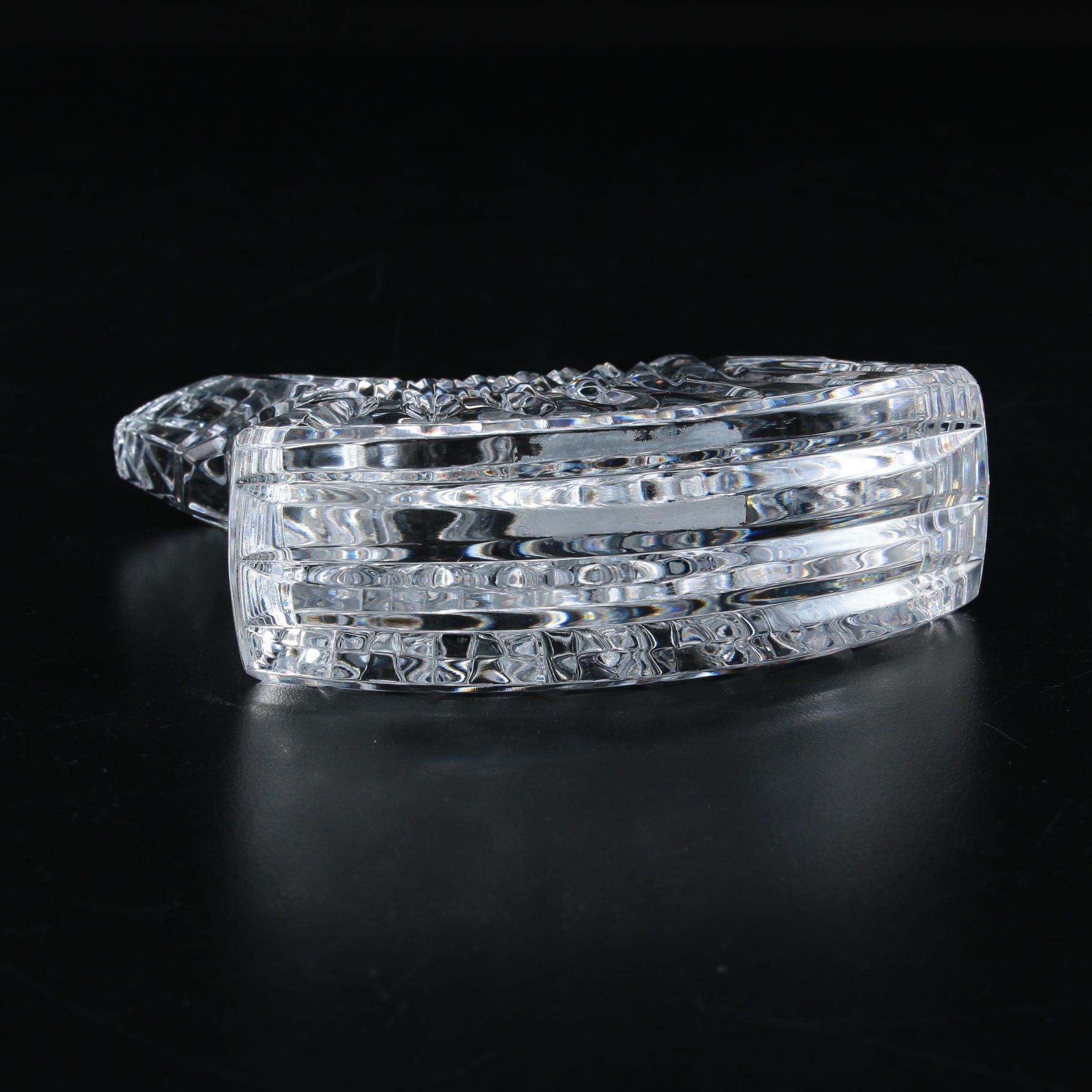 Waterford Crystal "Rocking Horse" Figurine, Late 20th Century