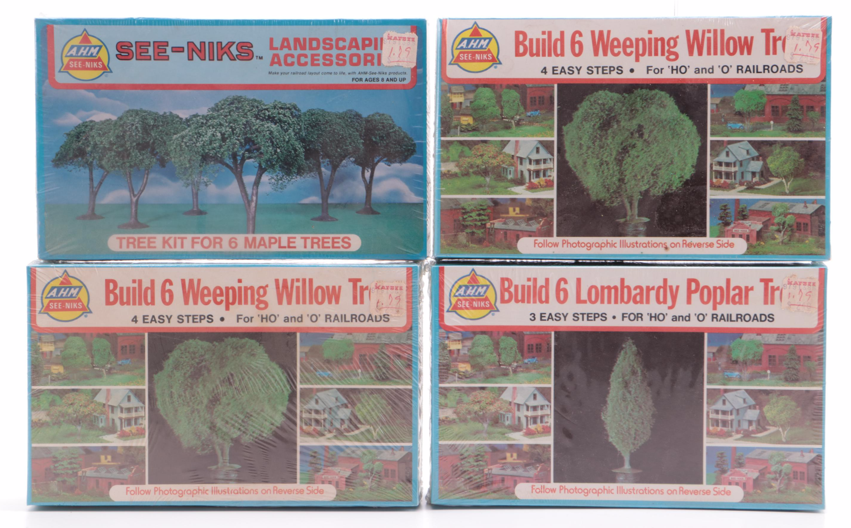AHM, MiniKits and Other Outbuildings and Landscaping HO Scale Scenery