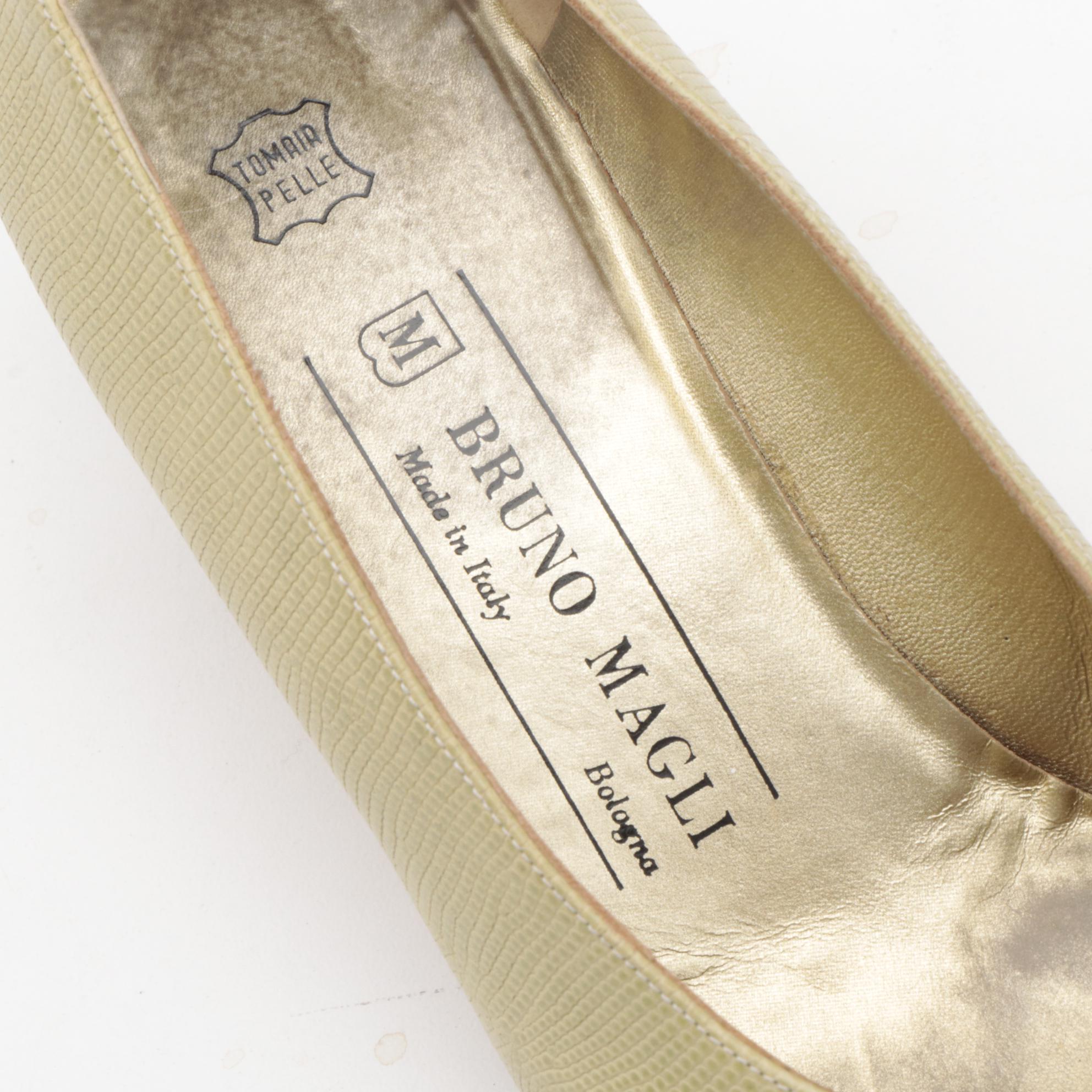 Prada Mary Janes,  Stuart Weitzman Patent Flats and Bruno Magli Pumps