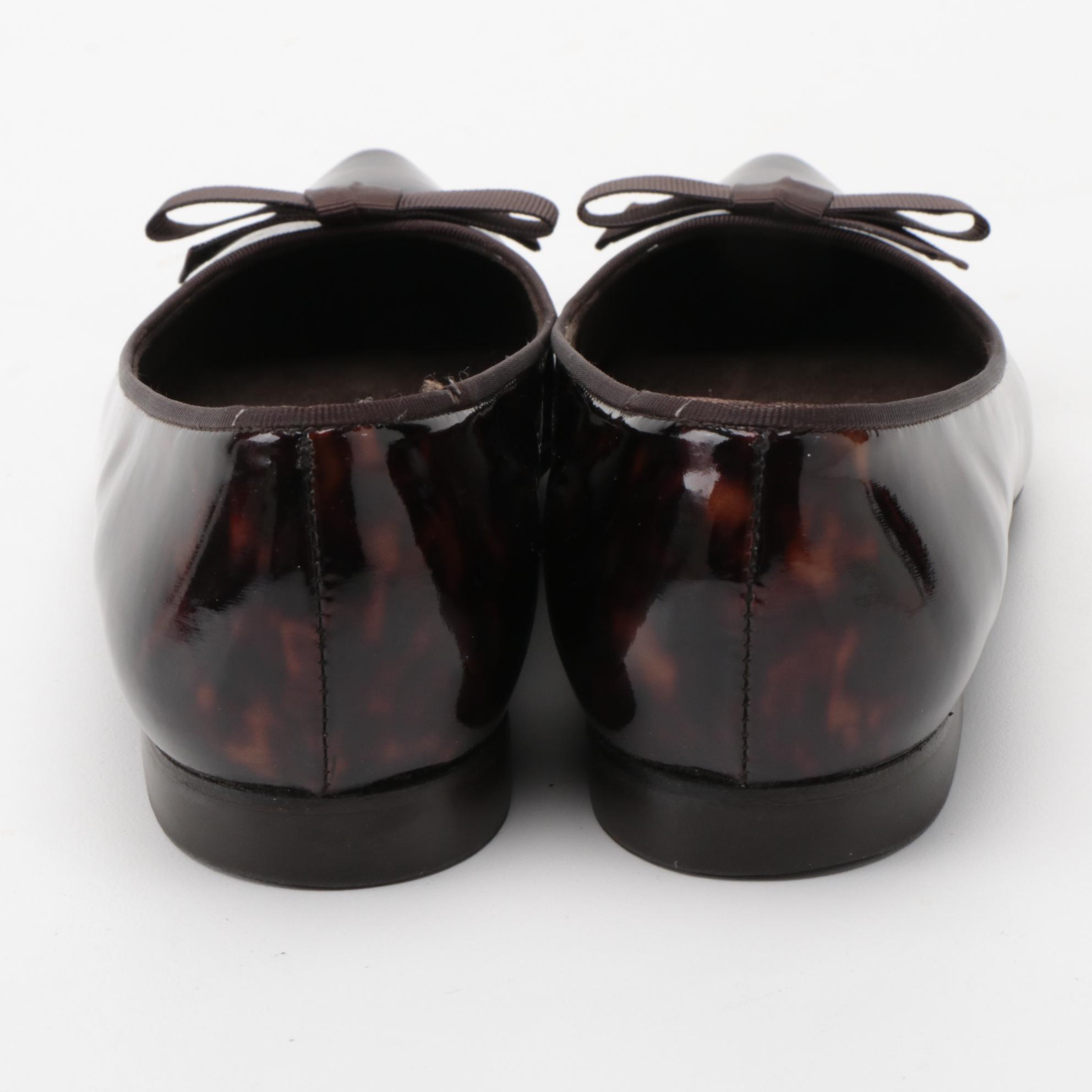 Prada Mary Janes,  Stuart Weitzman Patent Flats and Bruno Magli Pumps