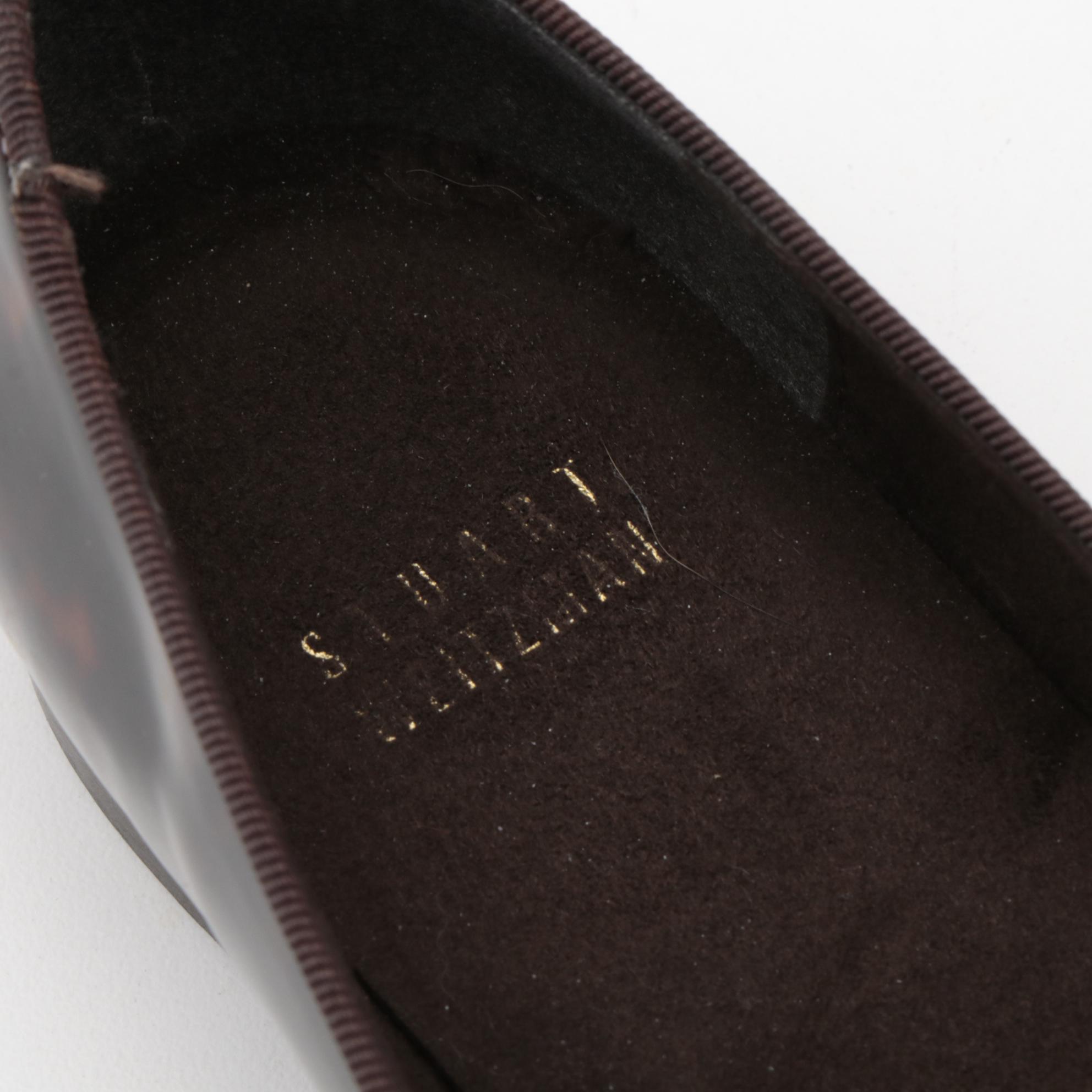 Prada Mary Janes,  Stuart Weitzman Patent Flats and Bruno Magli Pumps