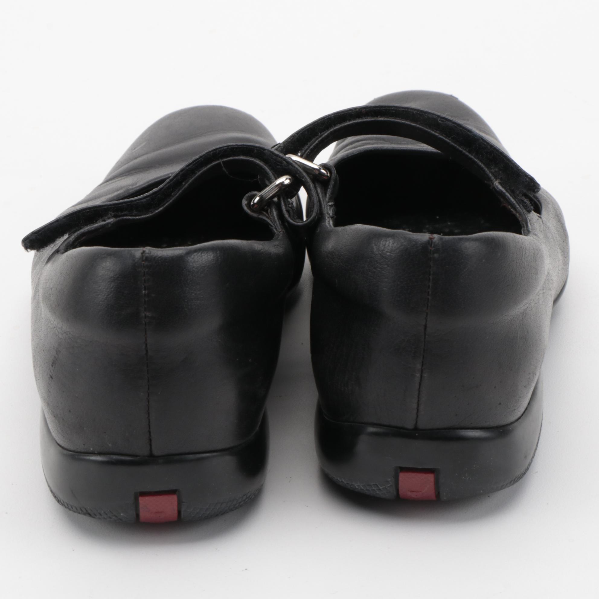 Prada Mary Janes,  Stuart Weitzman Patent Flats and Bruno Magli Pumps