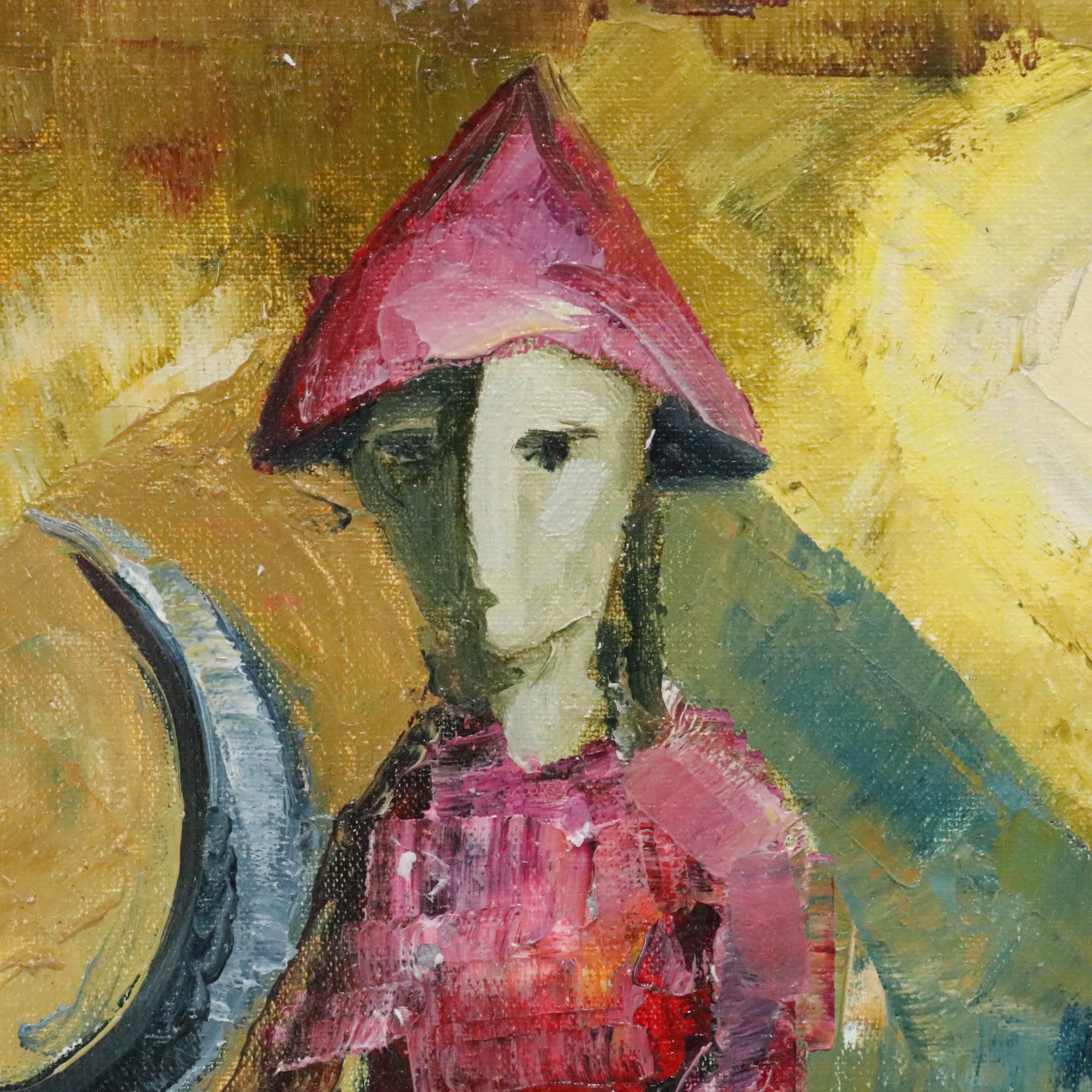 Garncarek Aleksander Oil Painting "Na Byka (On the Bull)"