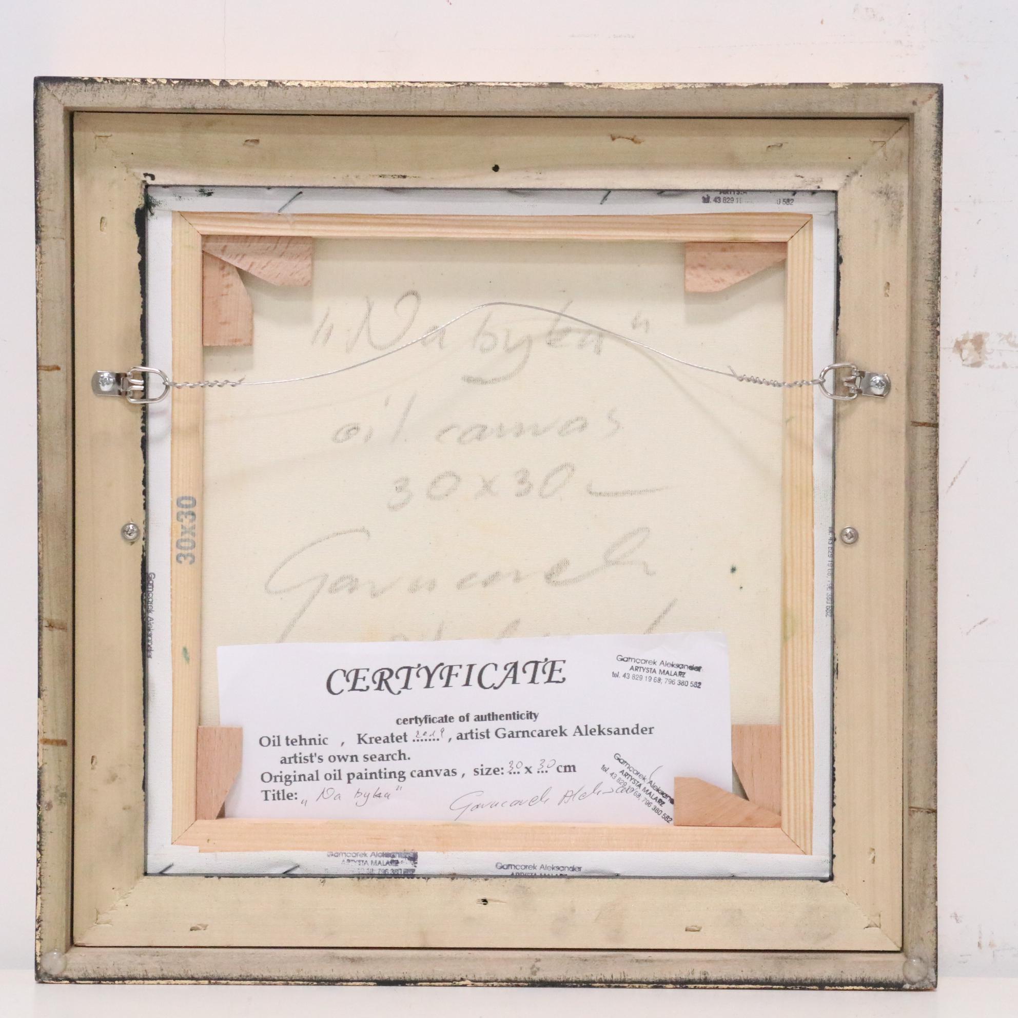 Garncarek Aleksander Oil Painting "Na Byka (On the Bull)"