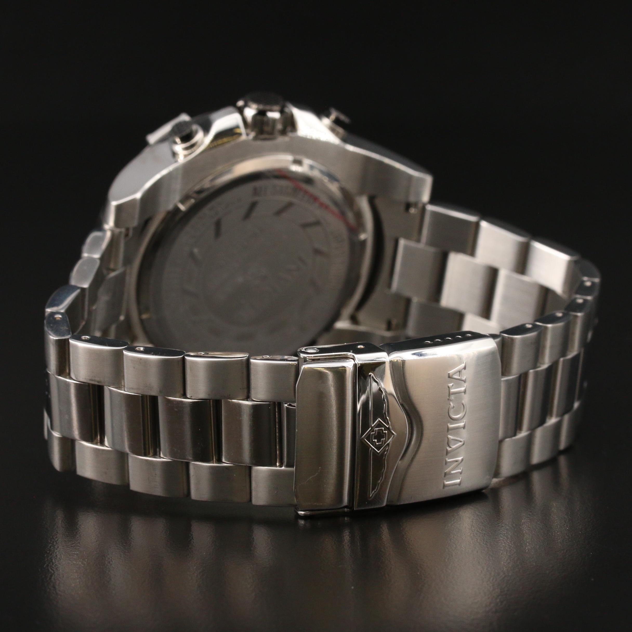 Invicta Speedway Stainless Steel  Quartz Watch