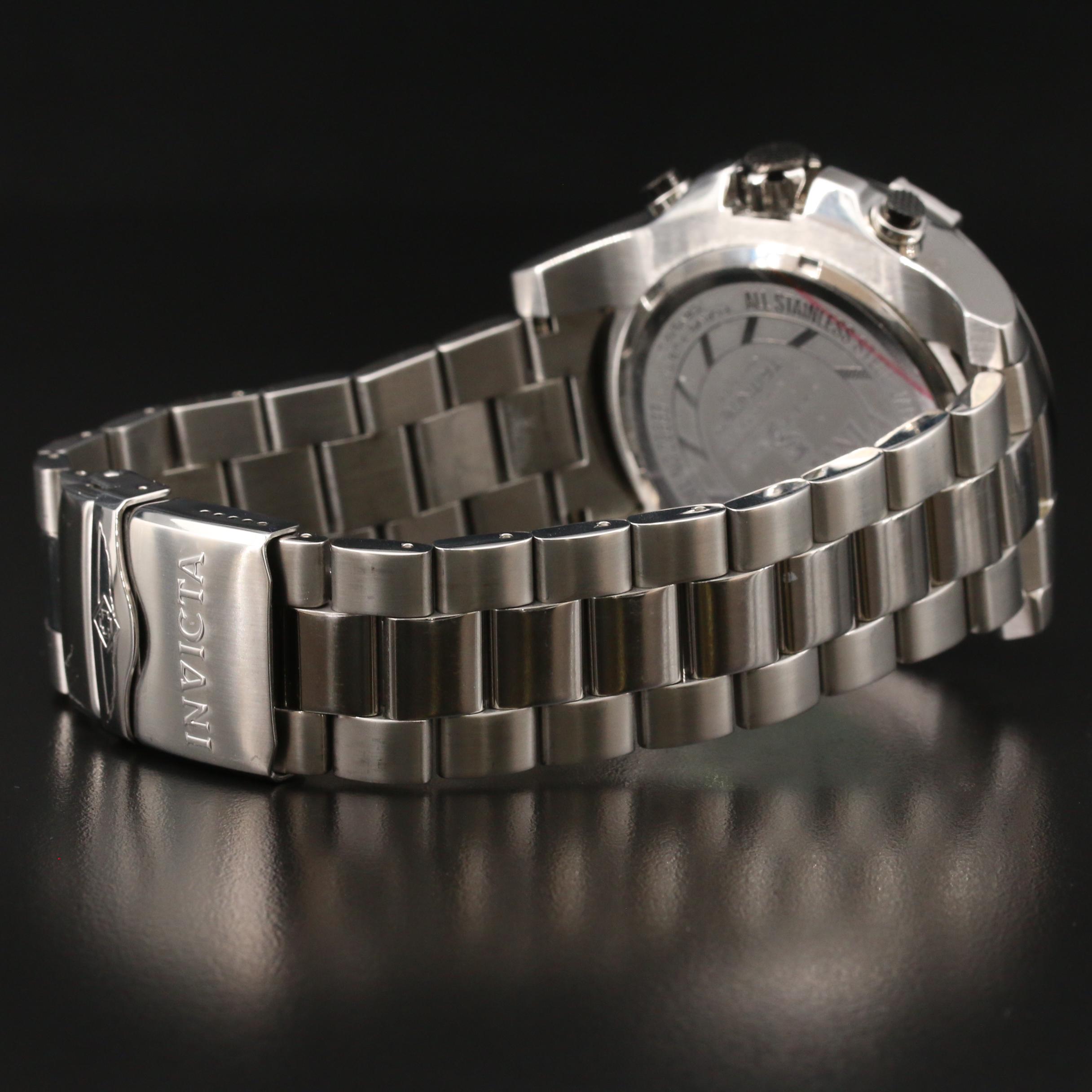 Invicta Speedway Stainless Steel  Quartz Watch