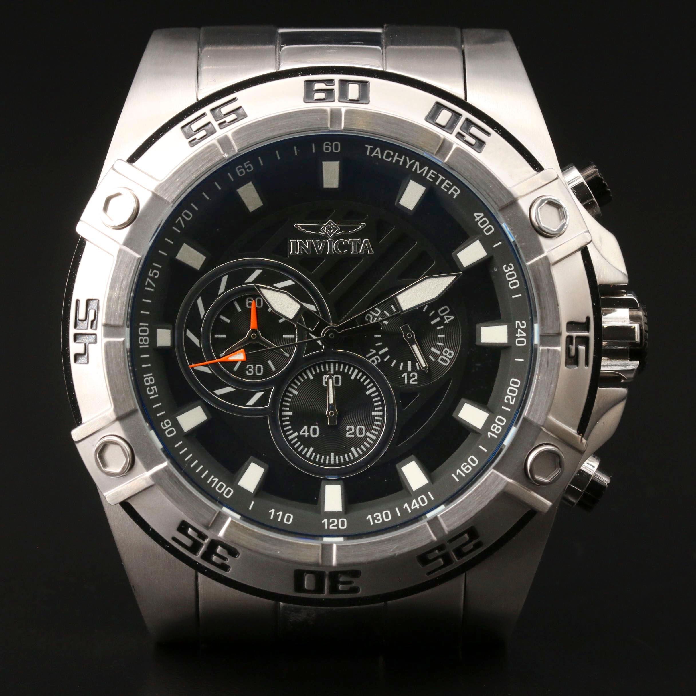 Invicta Speedway Stainless Steel  Quartz Watch