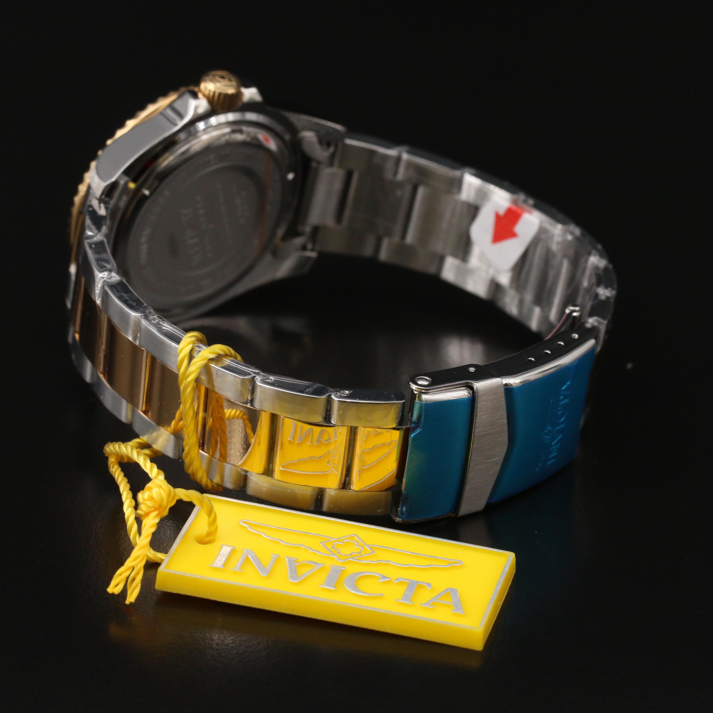Invicta "Pro Diver" Two-Tone Stainless Steel Quartz Watch