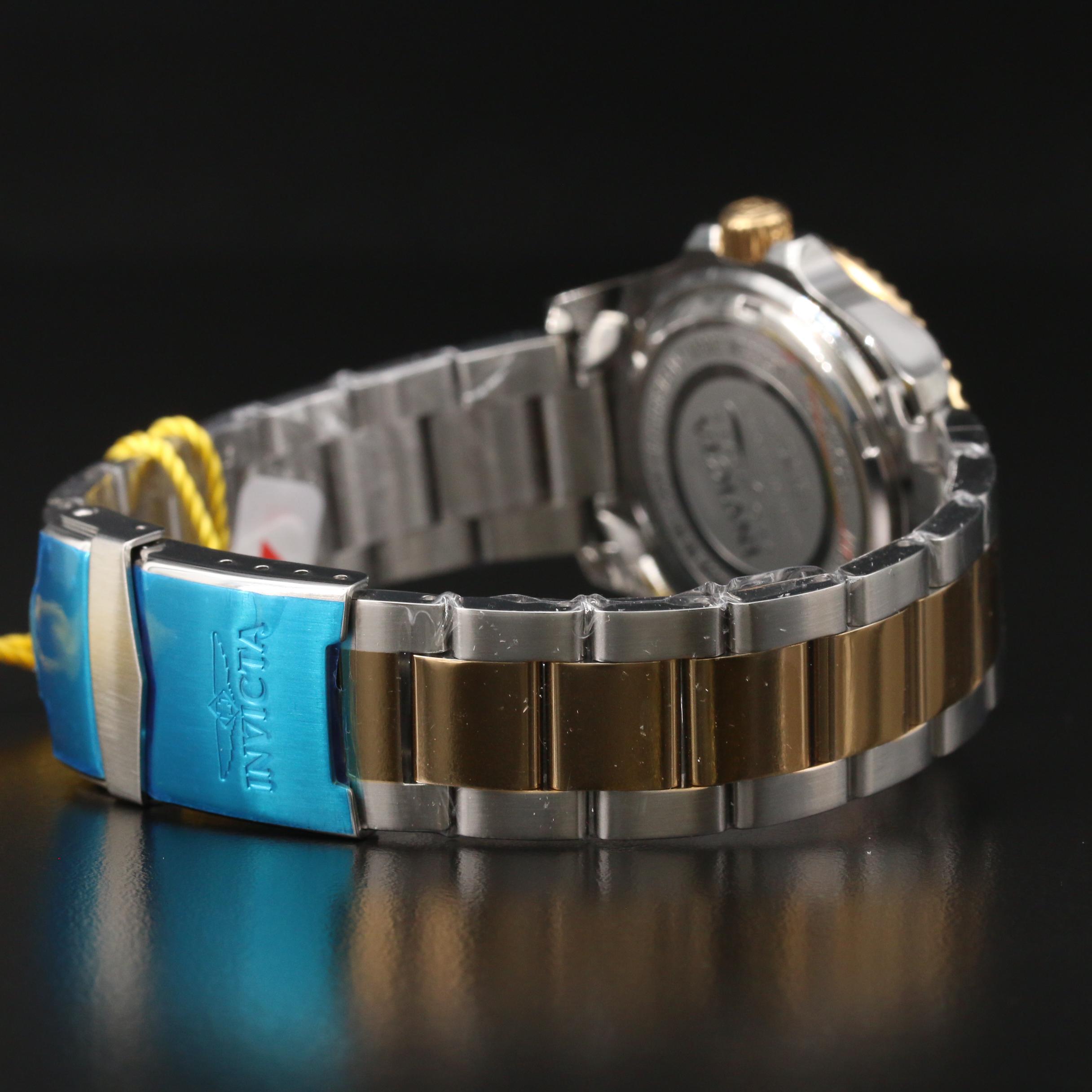 Invicta "Pro Diver" Two-Tone Stainless Steel Quartz Watch