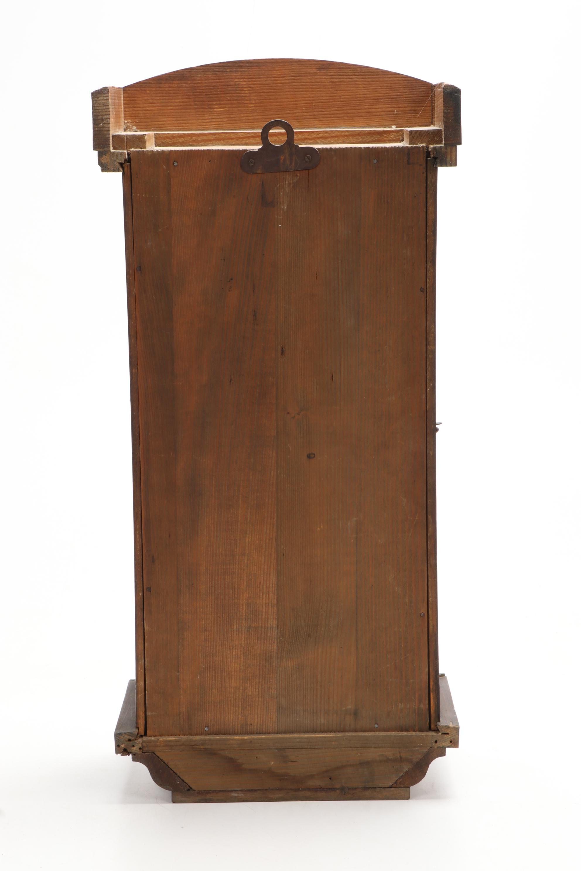 Arts and Crafts Style Junghans Regulator Oak Wall Clock, Early 20th Century