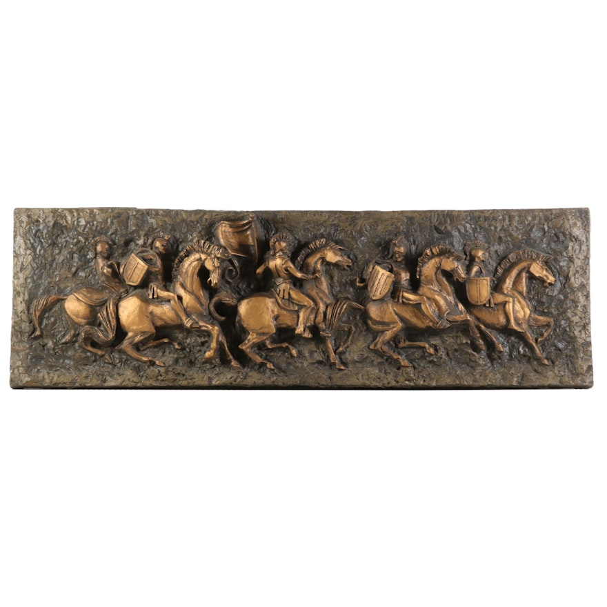 Vanguard Studios Roman Army Vanathane Relief Frieze, Mid-Late 20th Century