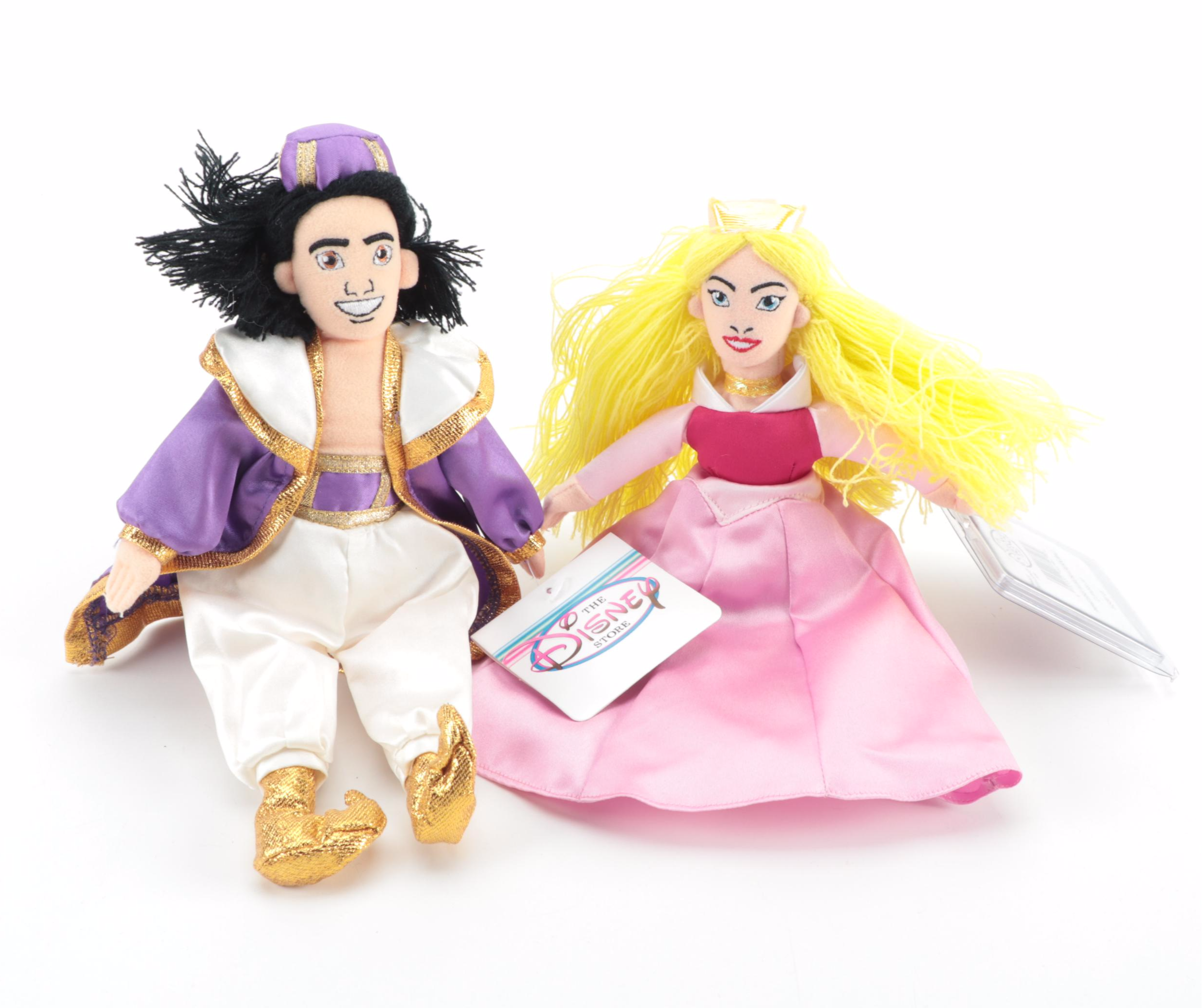 Walt Disney Plush Characters Including "The Lion King" and "Mulan"