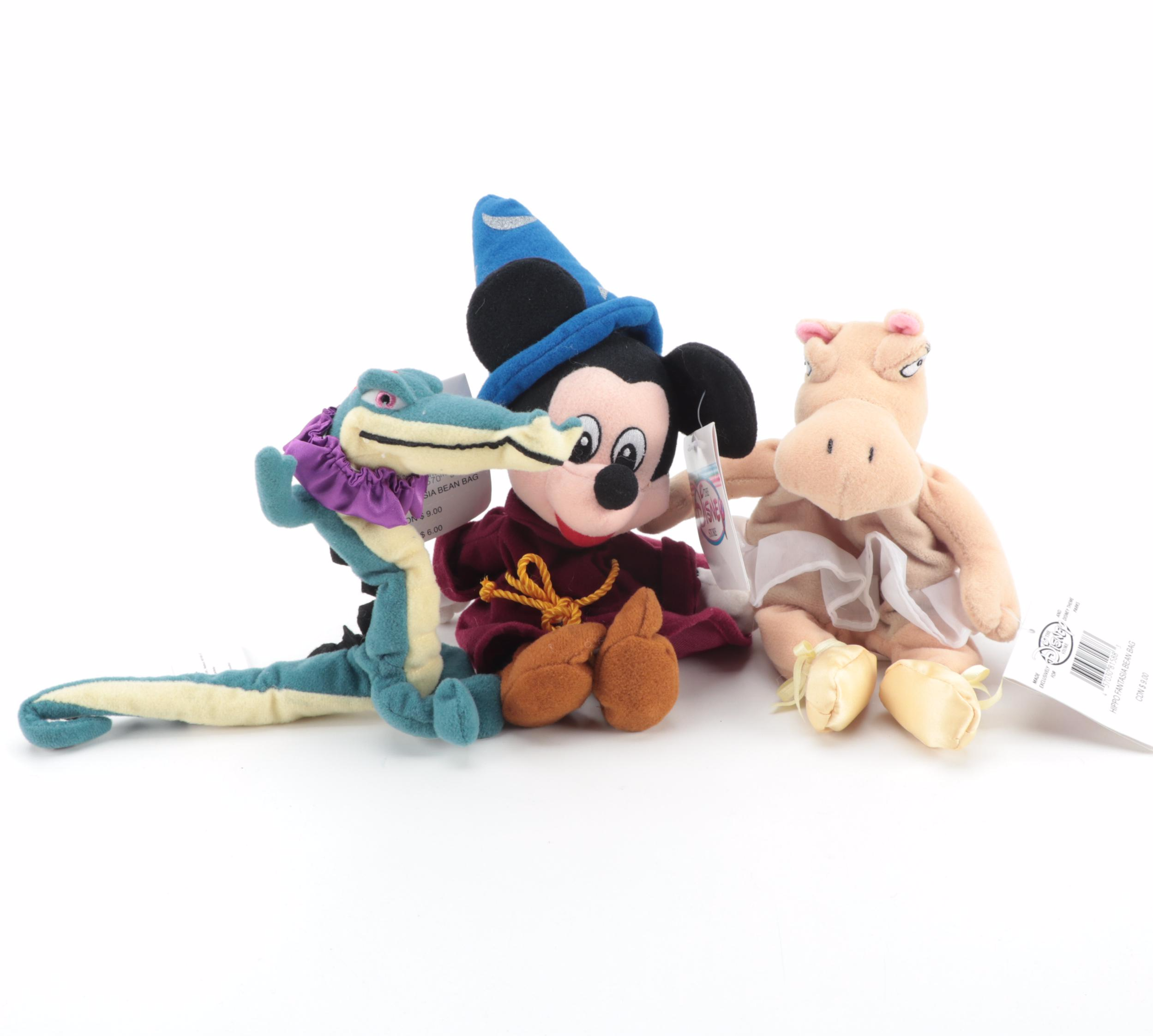 Walt Disney Plush Characters Including "The Lion King" and "Mulan"