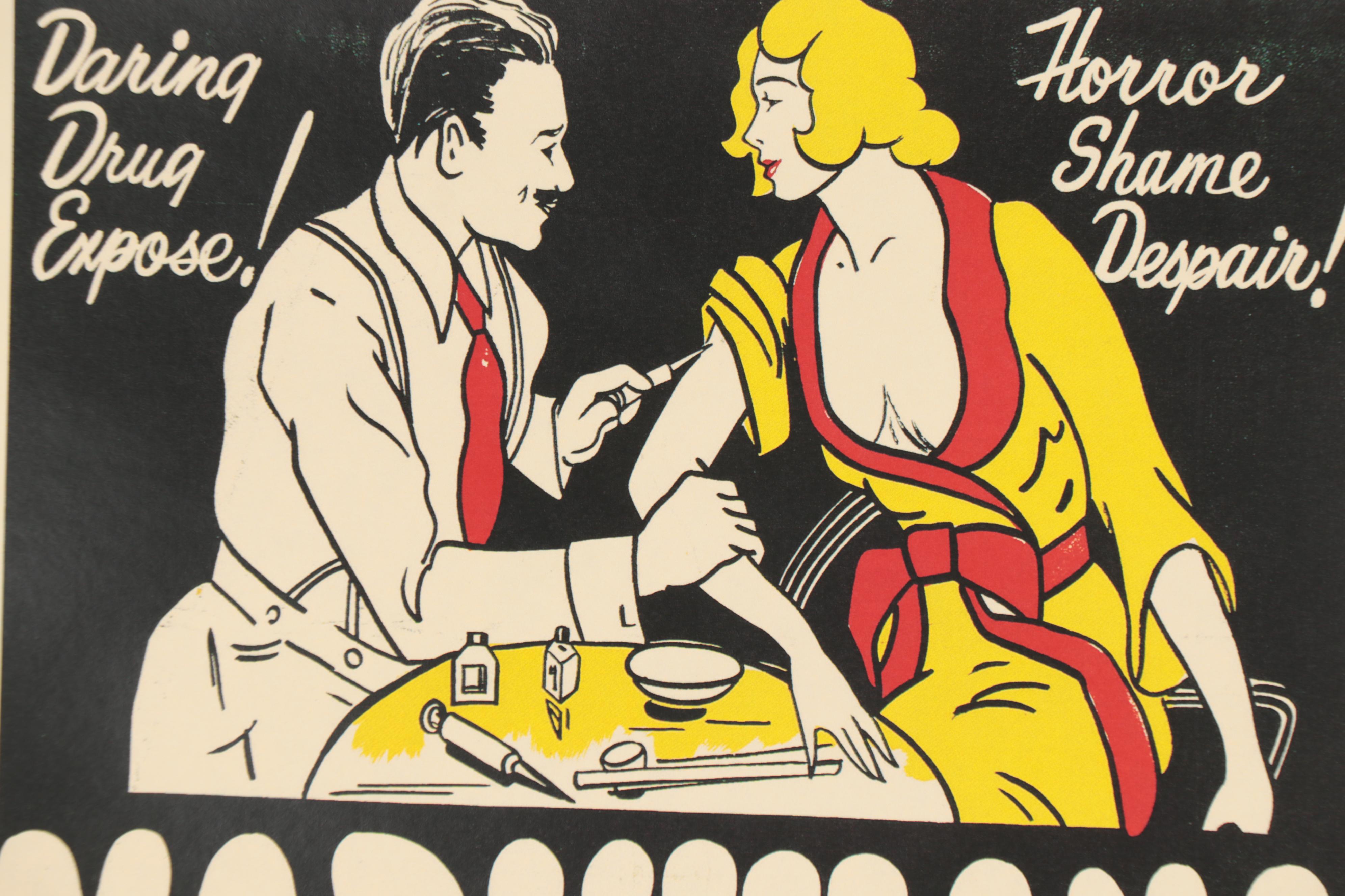 "Marihuana" Propaganda Giclée Poster, 21st Century