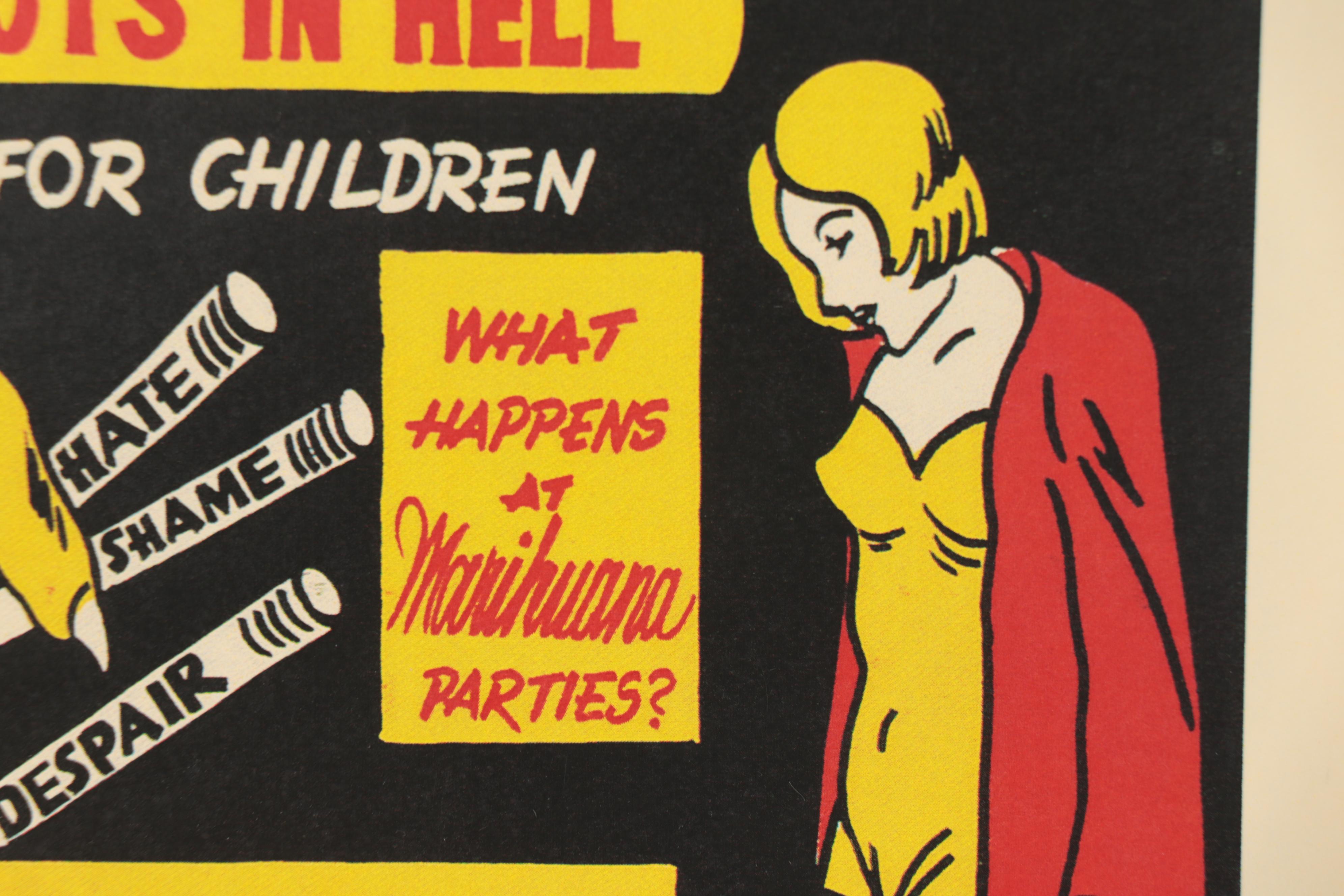 "Marihuana" Propaganda Giclée Poster, 21st Century