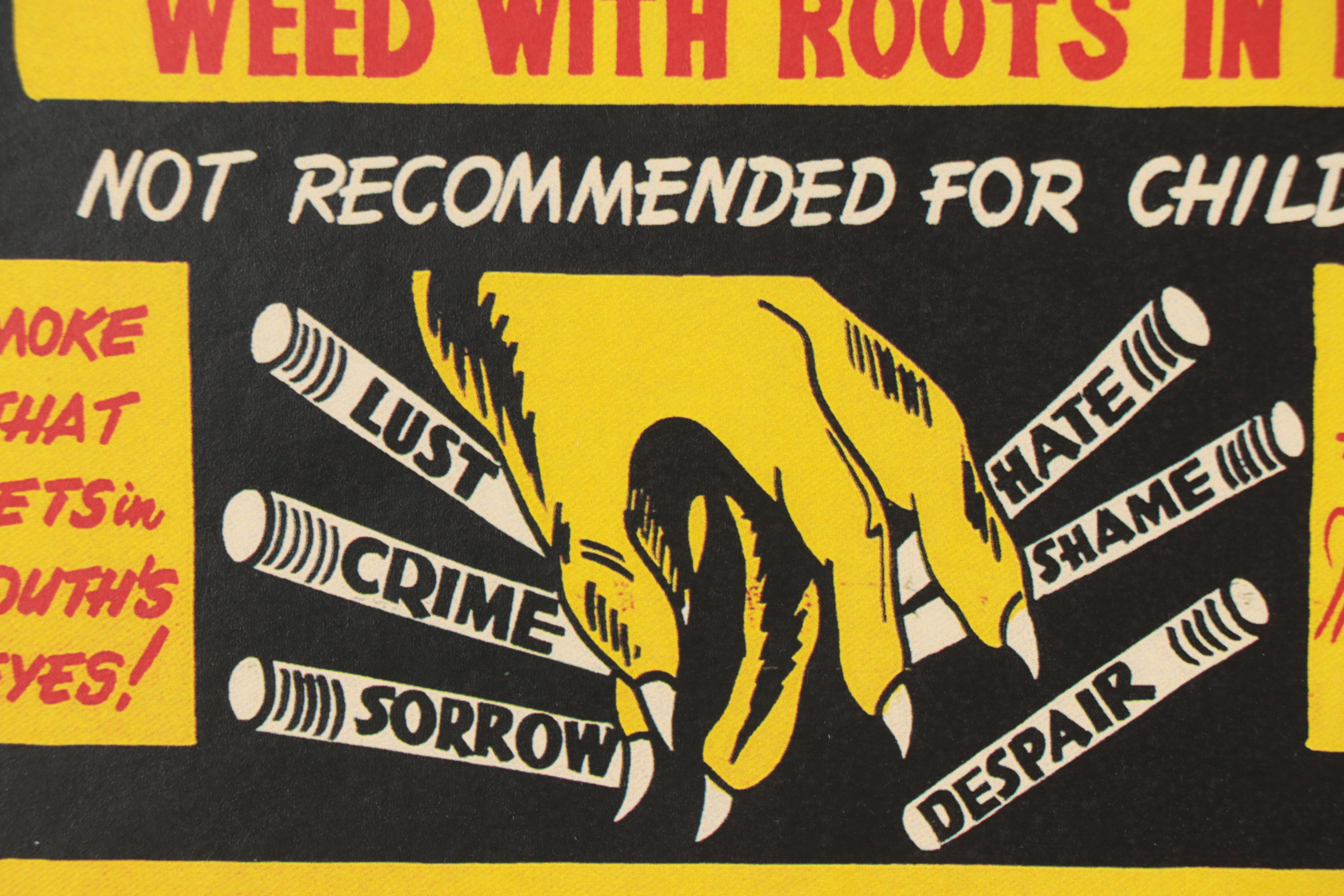 "Marihuana" Propaganda Giclée Poster, 21st Century