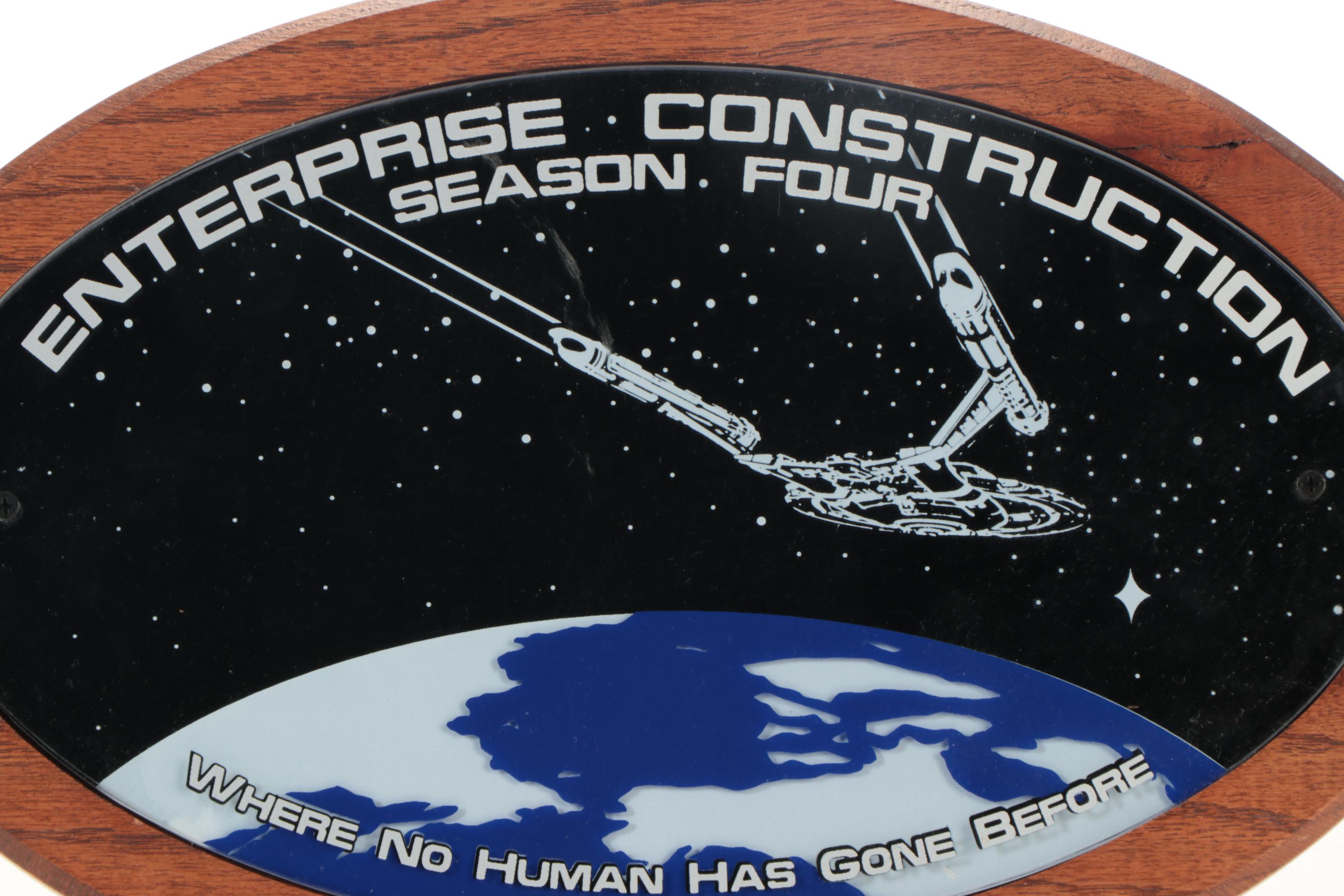 "Star Trek" Season Four Cast & Crew Commemorative Gift Plaque