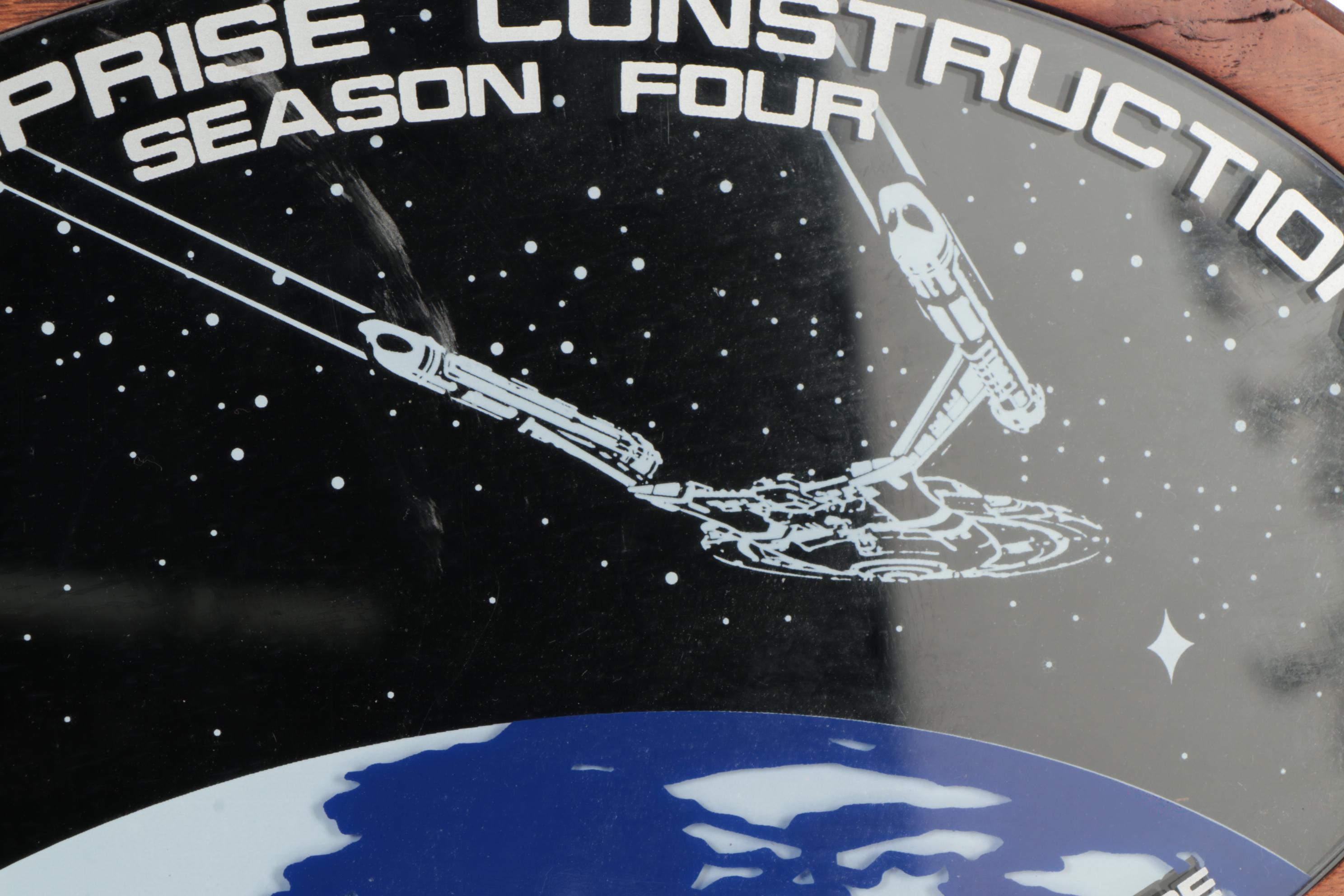 "Star Trek" Season Four Cast & Crew Commemorative Gift Plaque