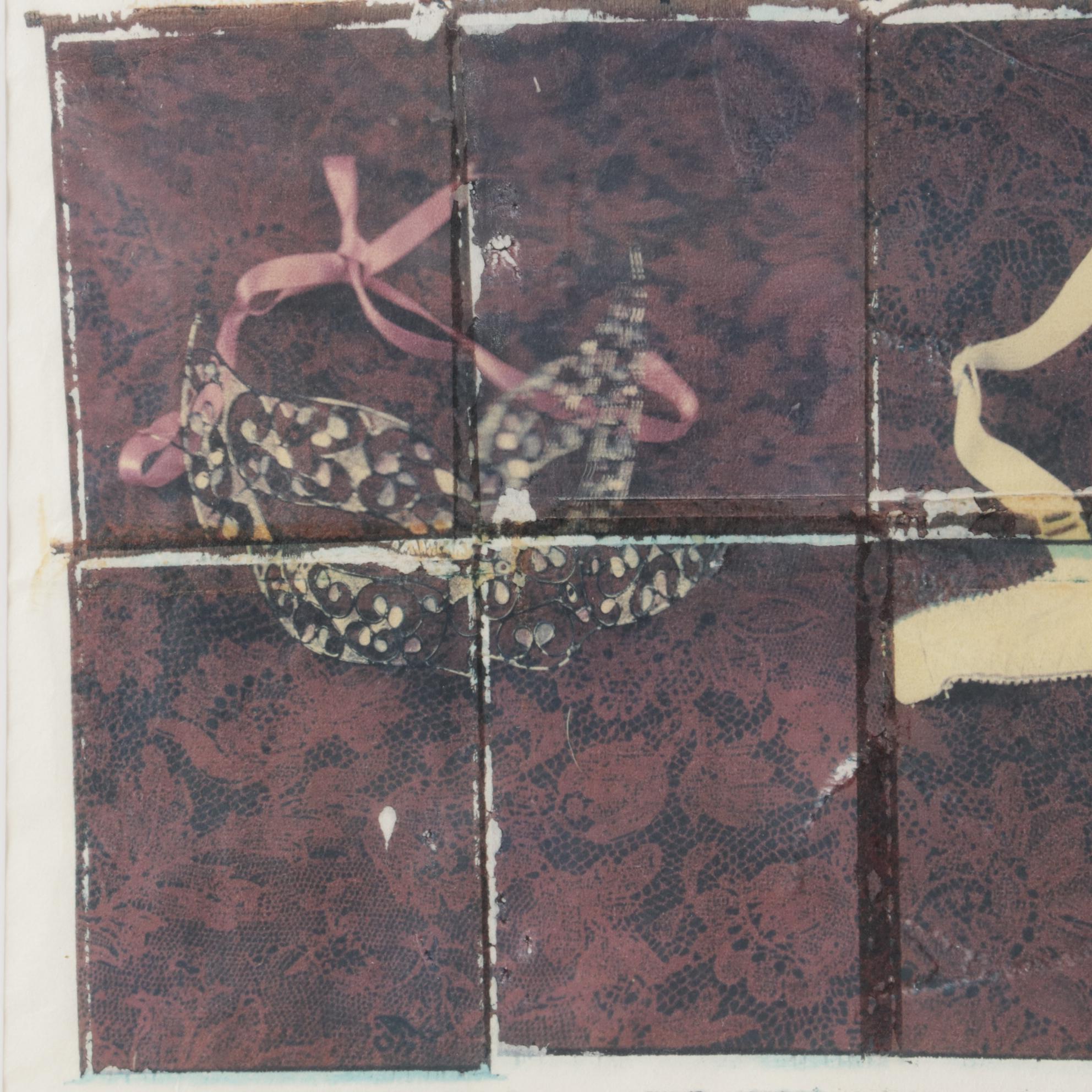 Jon Moos Etching "Relics of Sex Series - Image III," 2003