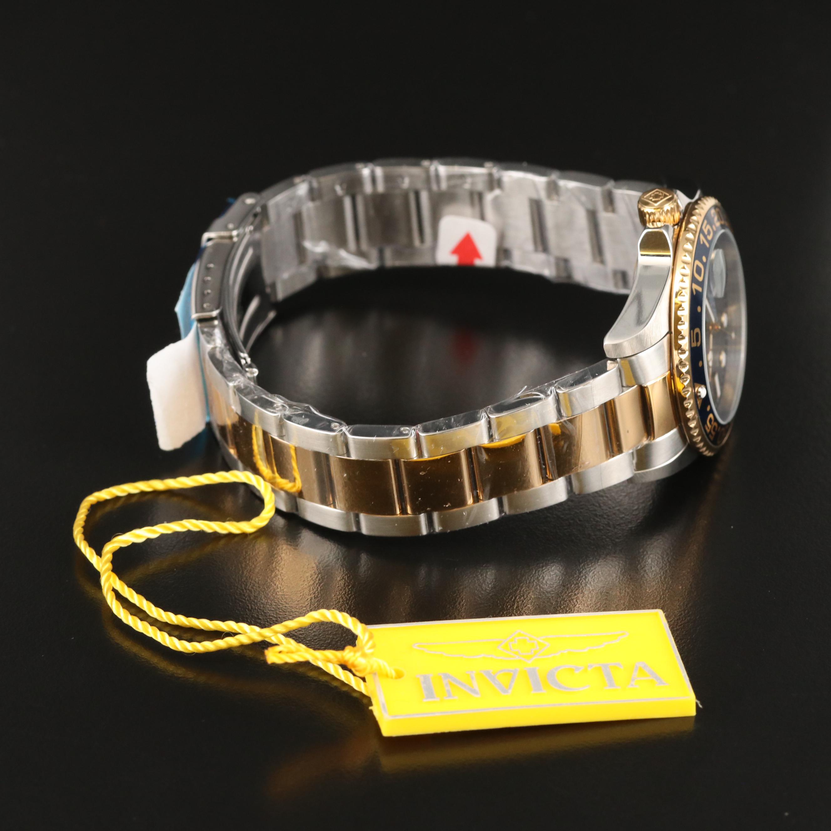 Invicta "Pro Diver" Two-Tone Stainless Steel Quartz Watch