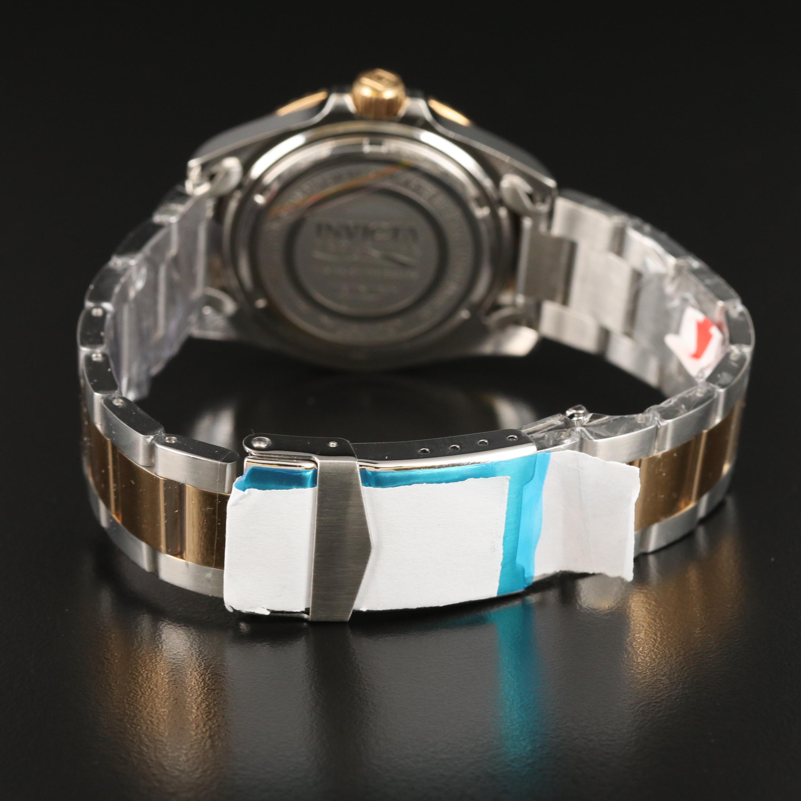 Invicta "Pro Diver" Two-Tone Stainless Steel Quartz Watch