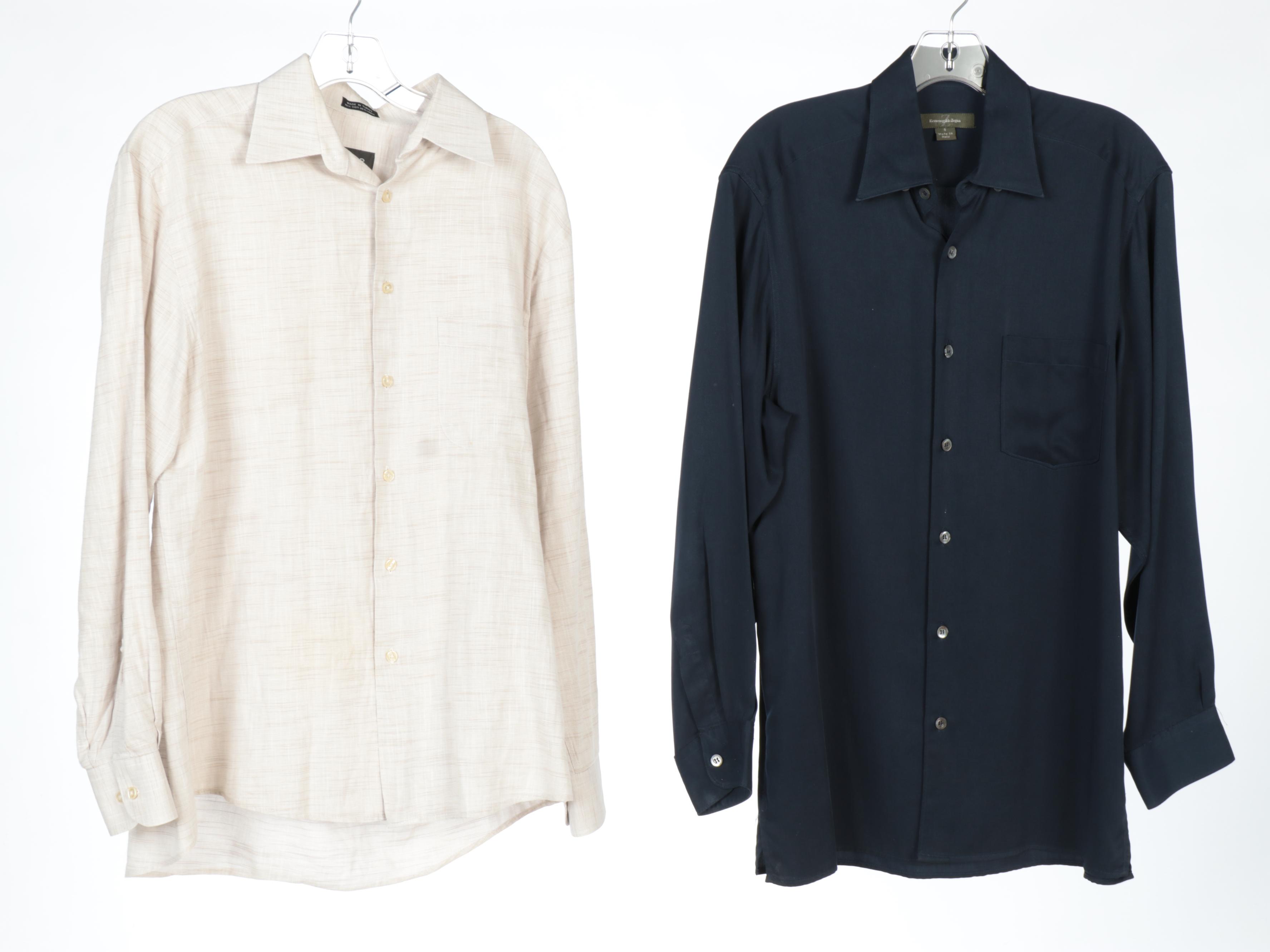 Men's Ralph Lauren, Ermenegildo Zegna, Nordstrom, Bugatchi and More Button-Downs