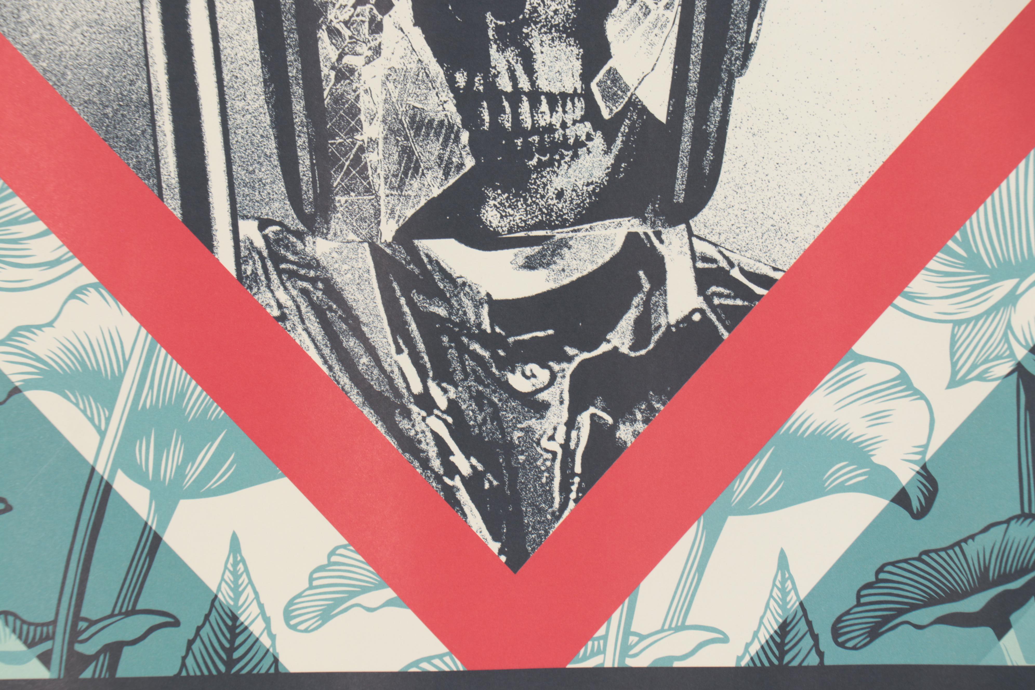 Shepard Fairey for Remember What They Did Offset Print "Vote Them Out!" 2020