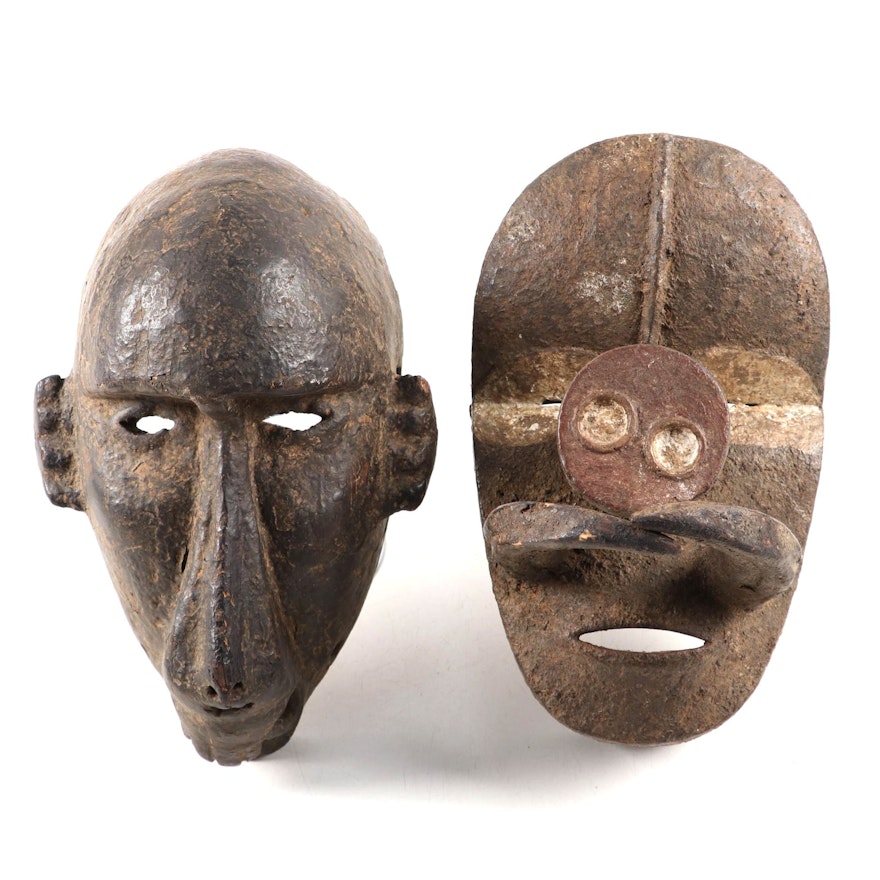 Bamana Style and Bete-Guere Inspired Masks, West Africa