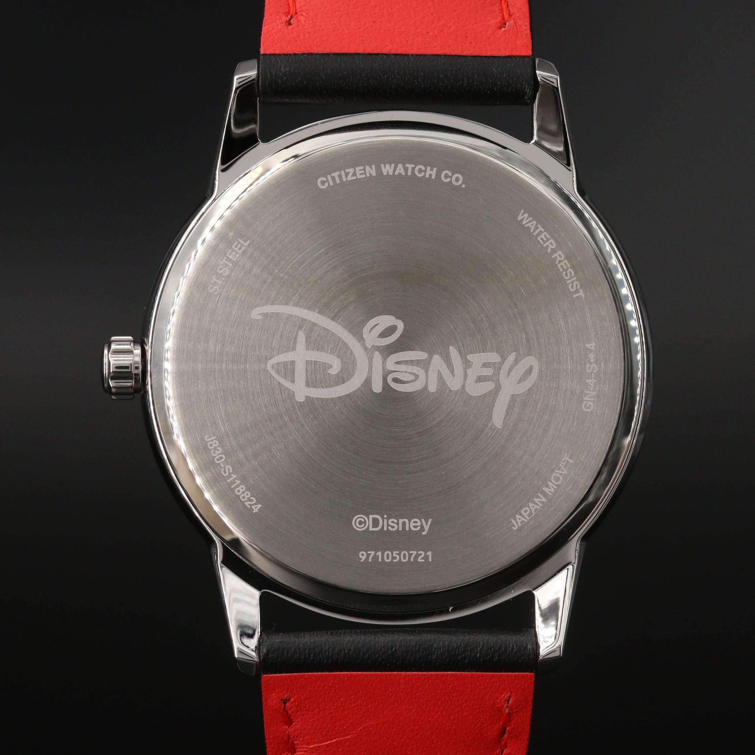 Citizen Eco-Drive Mickey Mouse Stainless Steel Quartz Watch