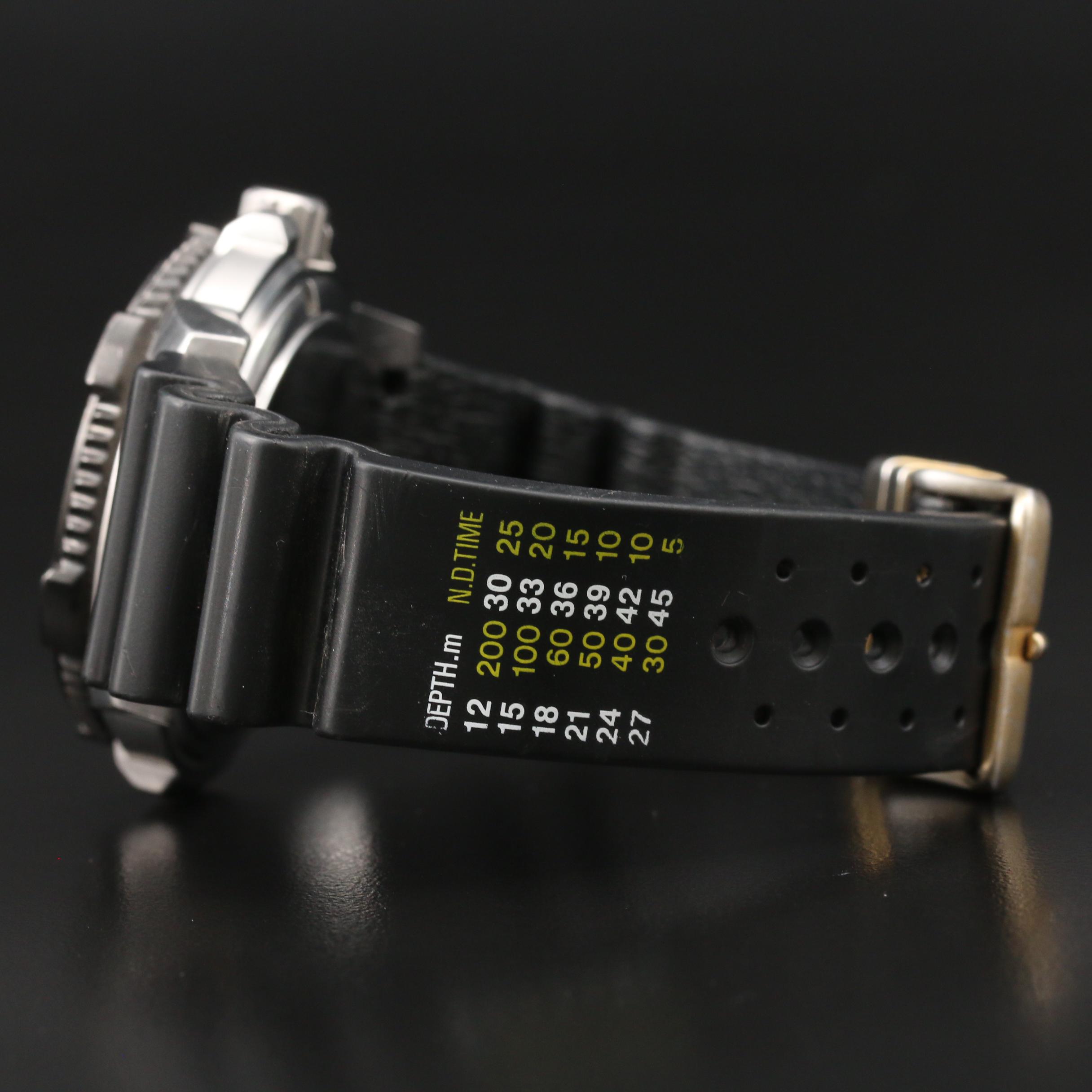 Luminox "Series 6100" Stainless Steel Quartz Watch