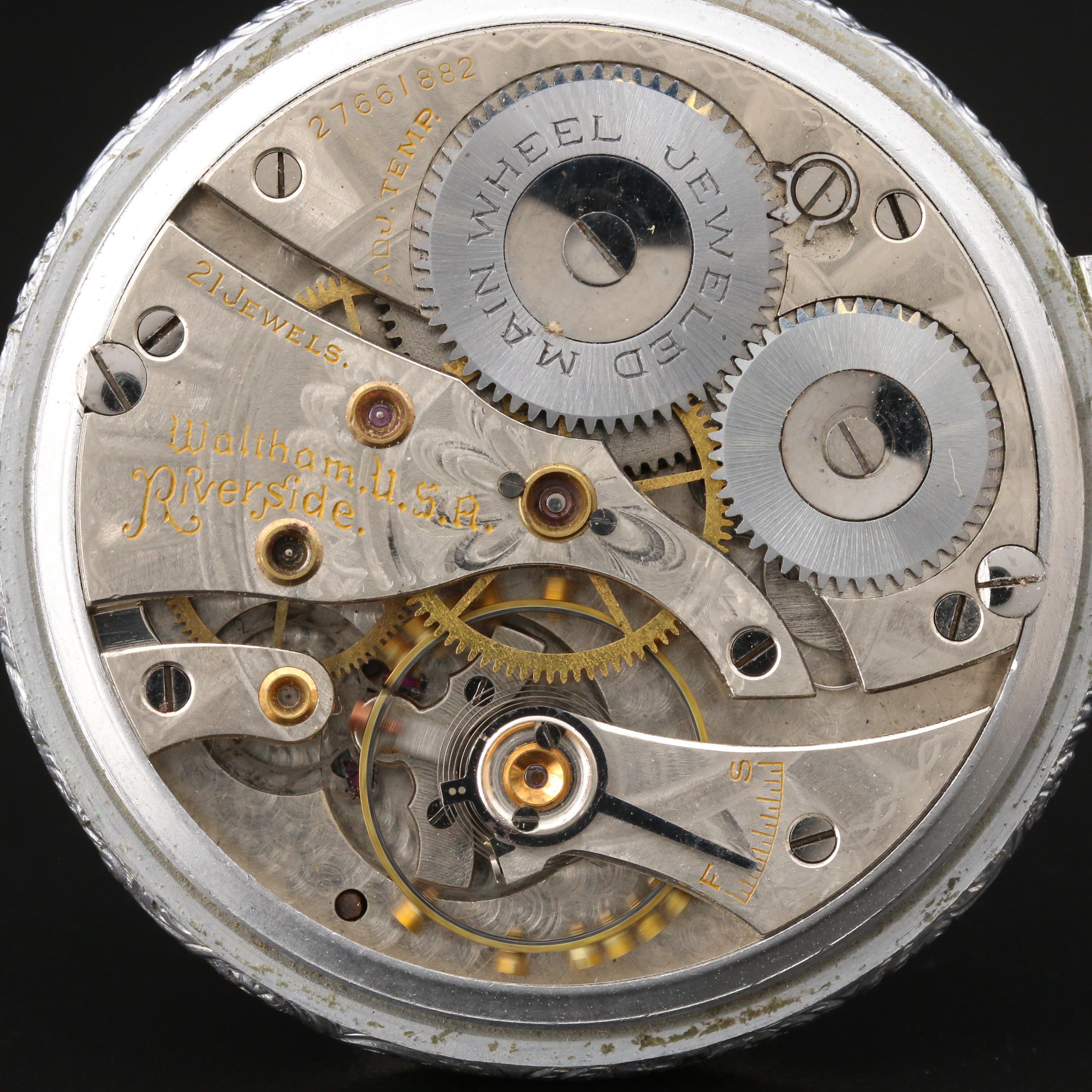 1932 Waltham Riverside Pocket Watch