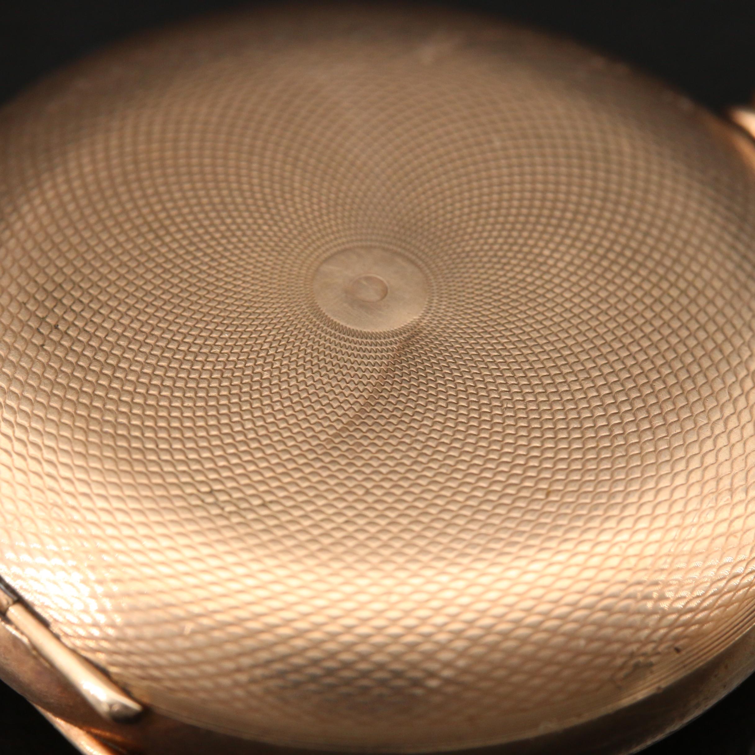 1912 Hampden Small Hunting Case Pocket Watch