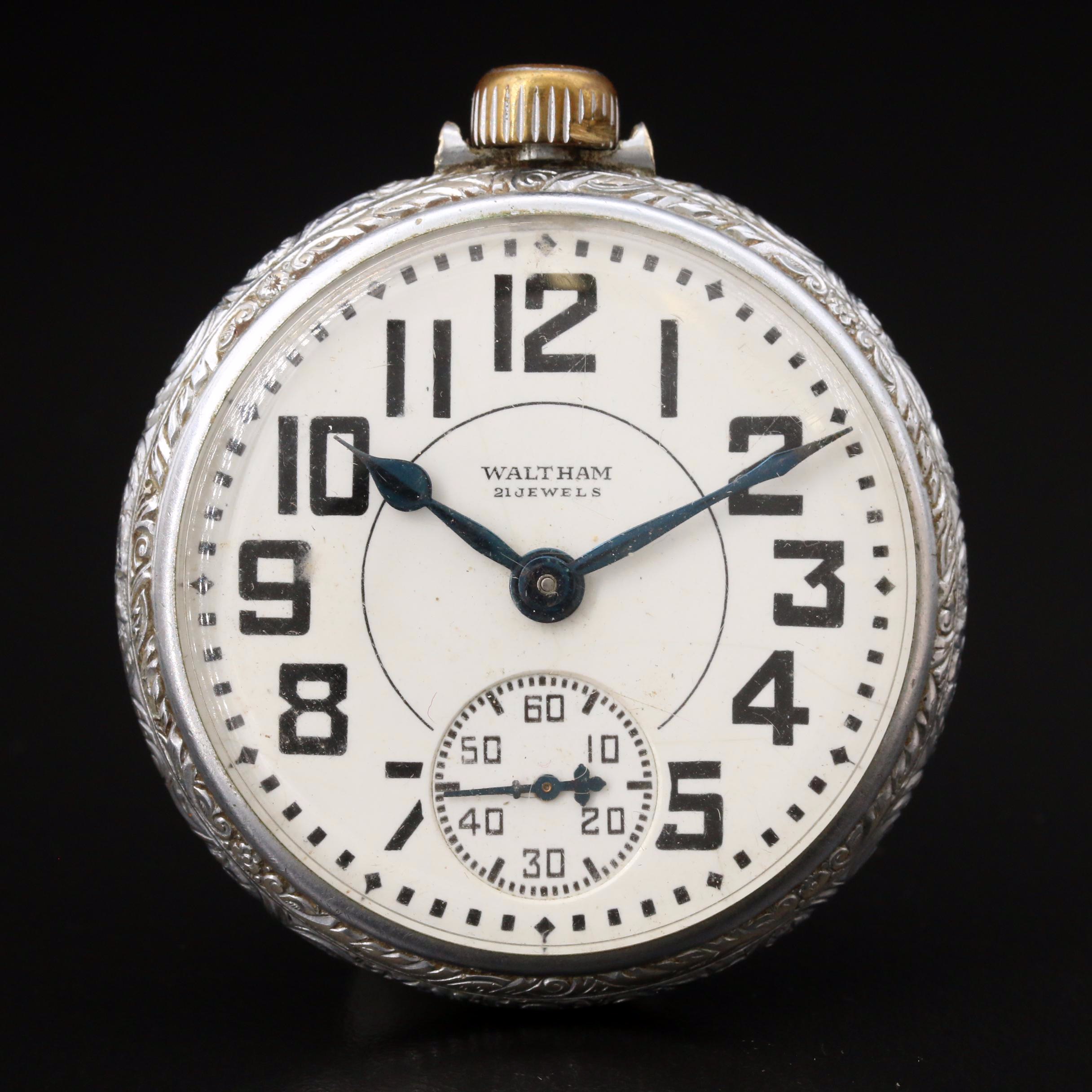 1932 Waltham Riverside Pocket Watch