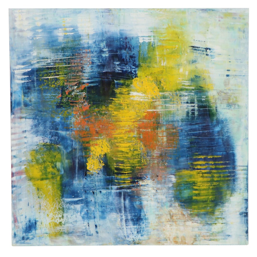 Dottie Abramowski Abstract Oil Painting, 2020