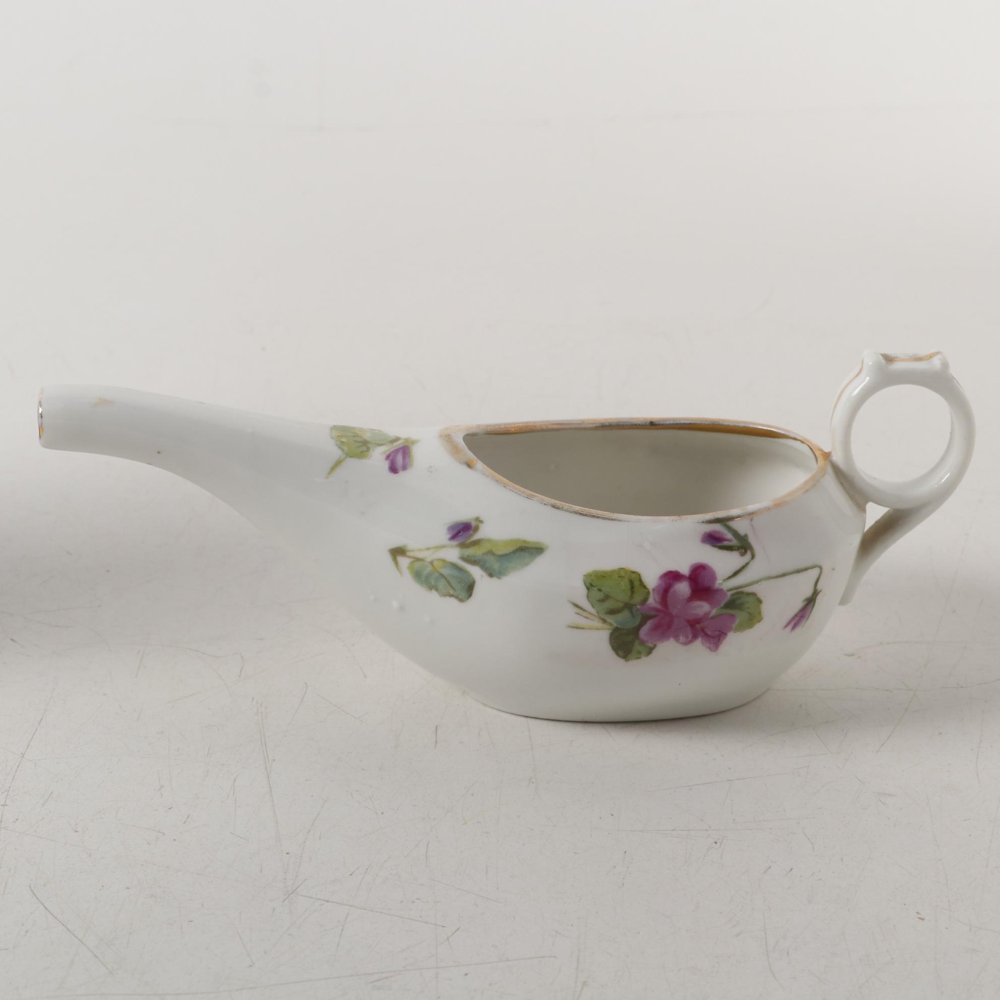 The Boots Chemists and E.P. Co. Porcelain and Ceramic Feeding Pots