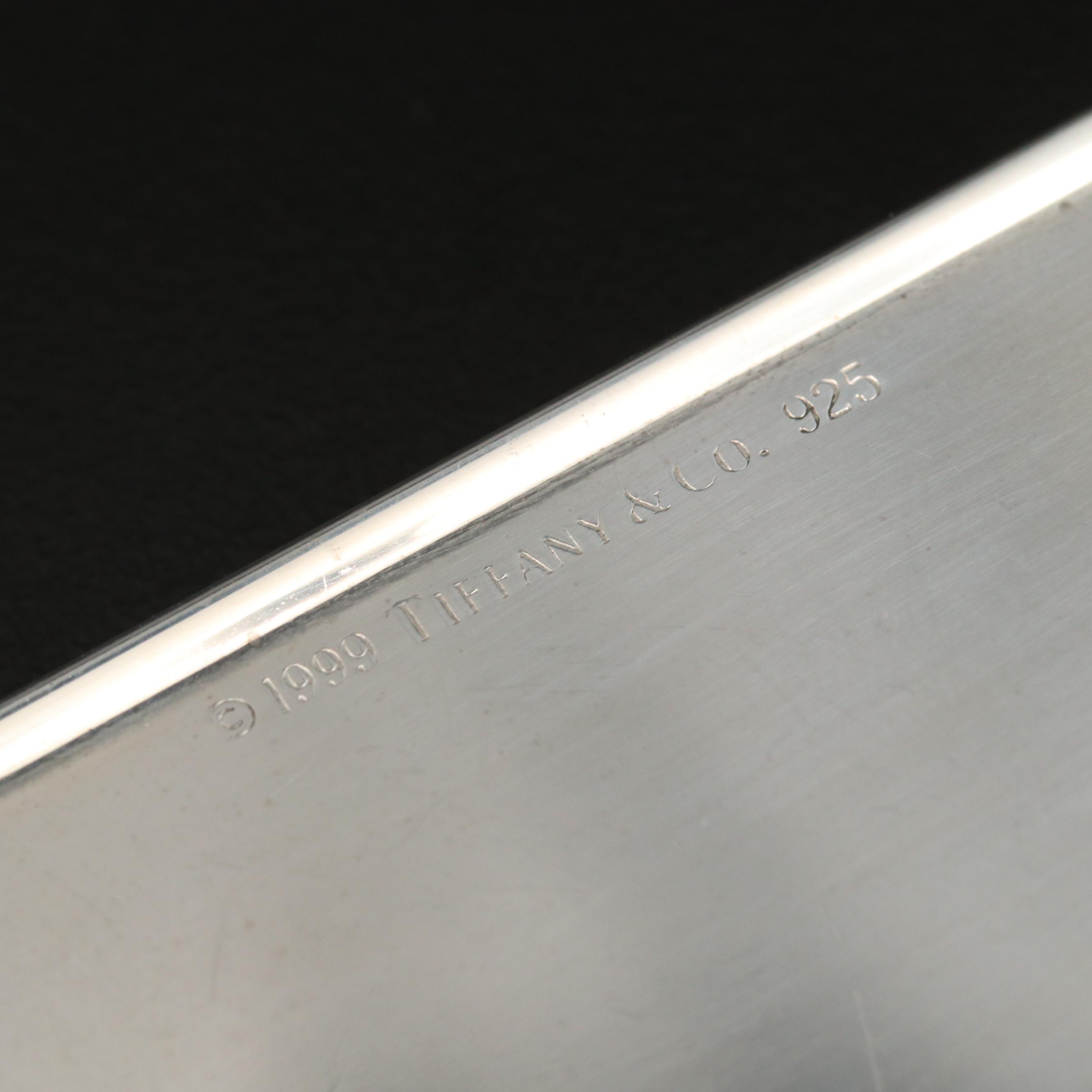 Tiffany & Co. "1837 Collection" Sterling Silver Business Card Holder