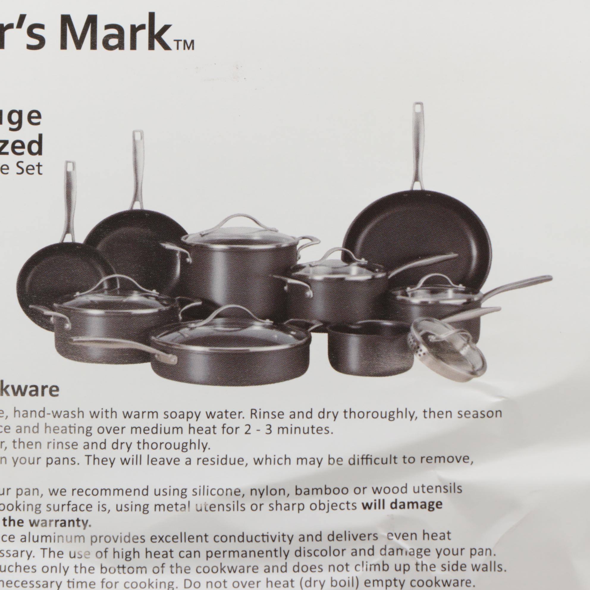 Member's Mark 15-Piece Hard Anodized Aluminum Cookware Set