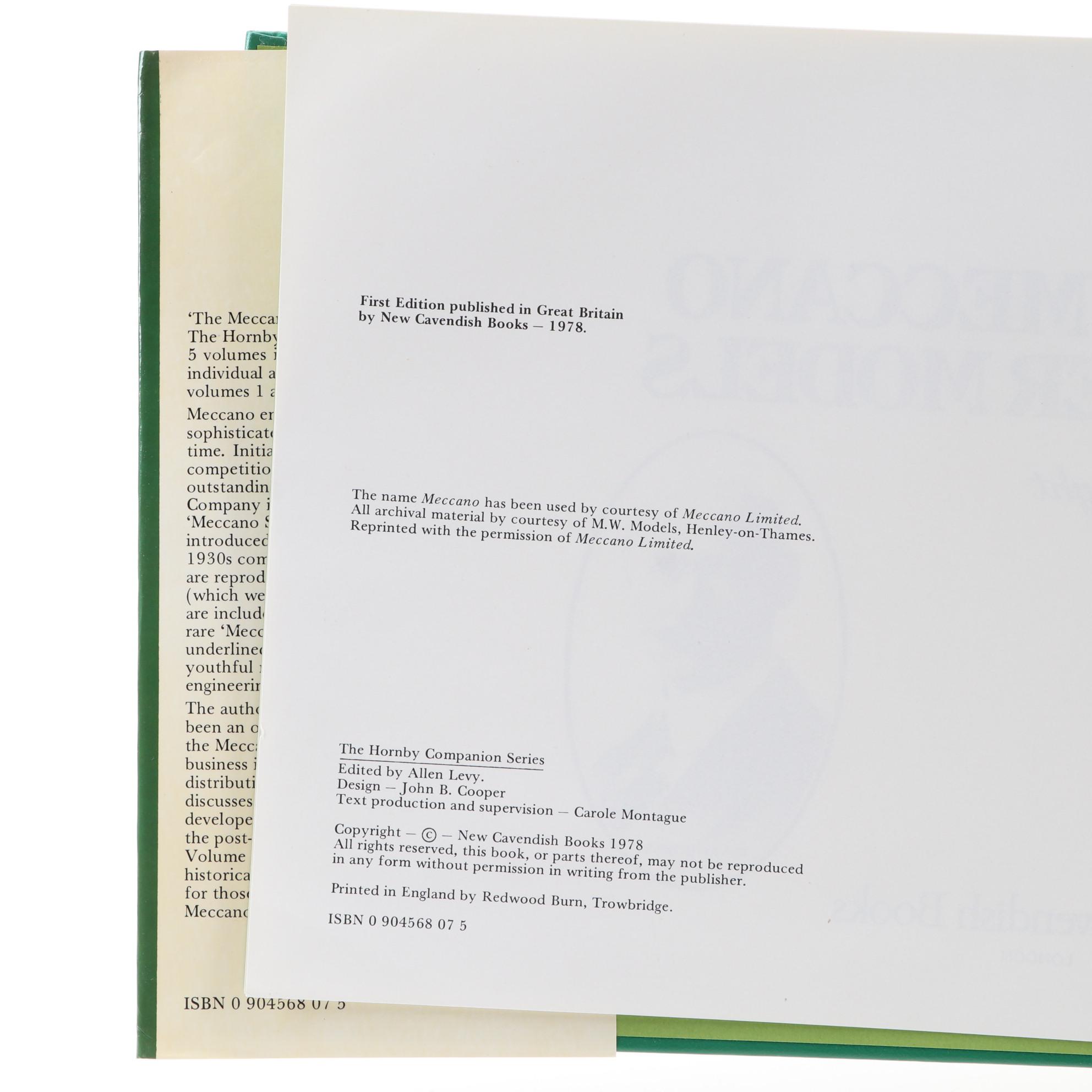 "The Hornby Companion Series" Trains, Models, and Miniatures Reference Books