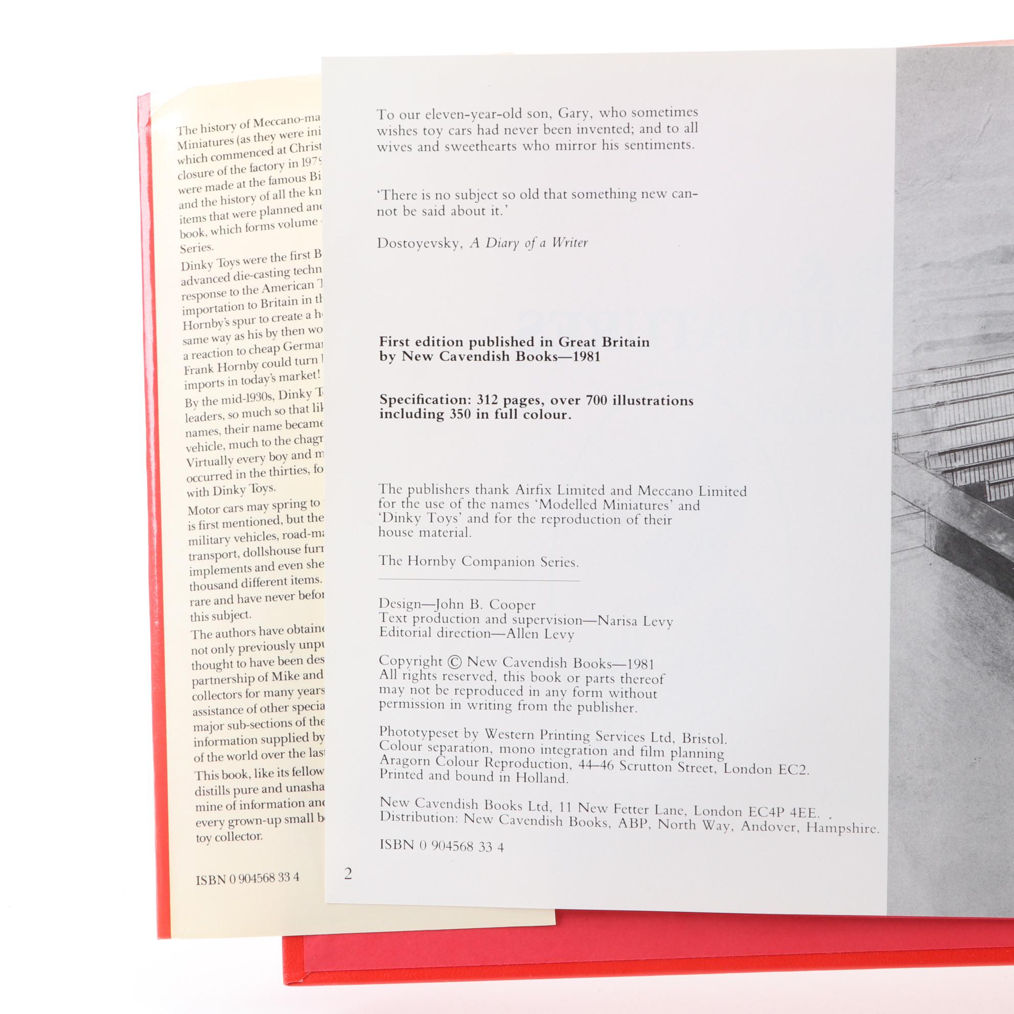 "The Hornby Companion Series" Trains, Models, and Miniatures Reference Books