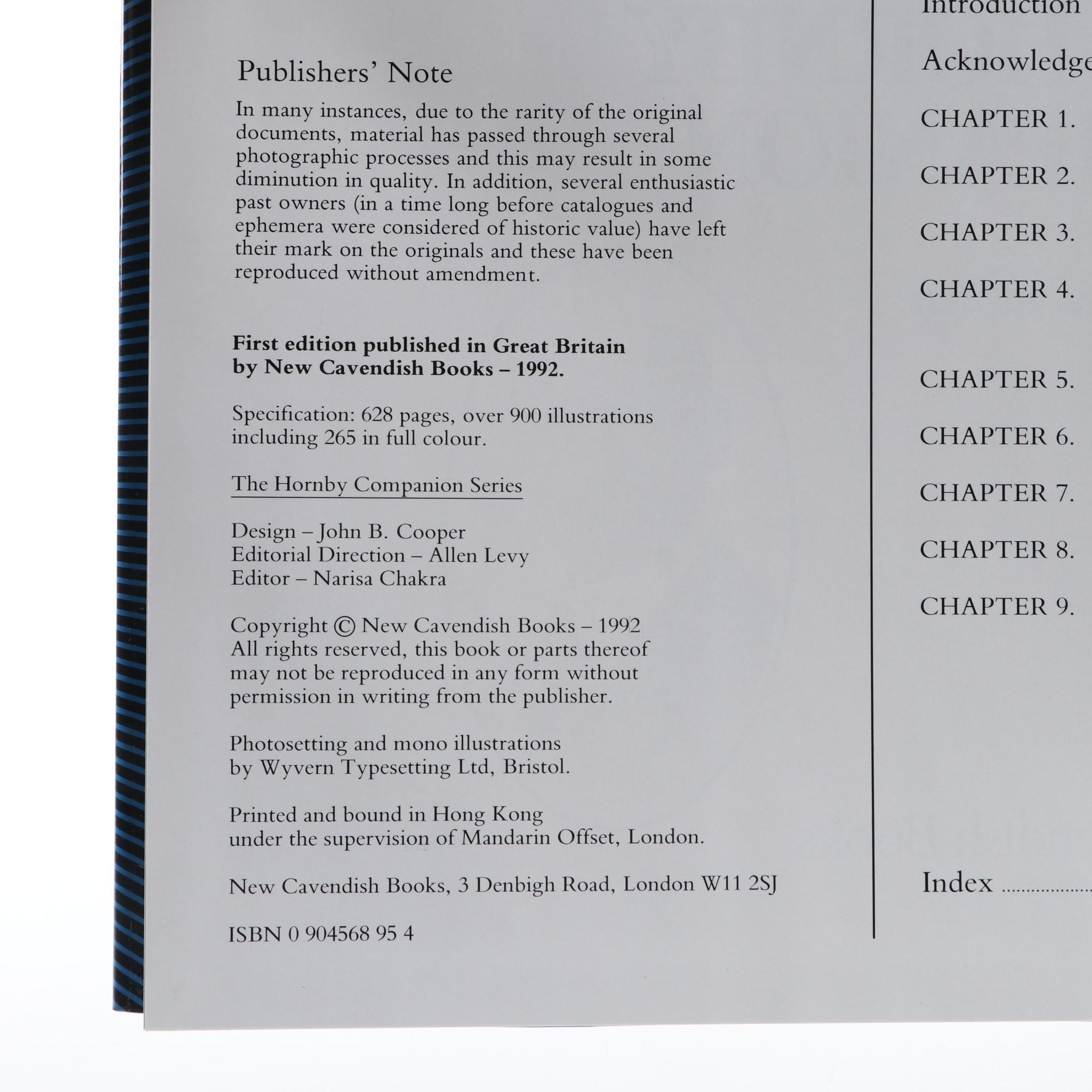 "The Hornby Companion Series" Trains, Models, and Miniatures Reference Books