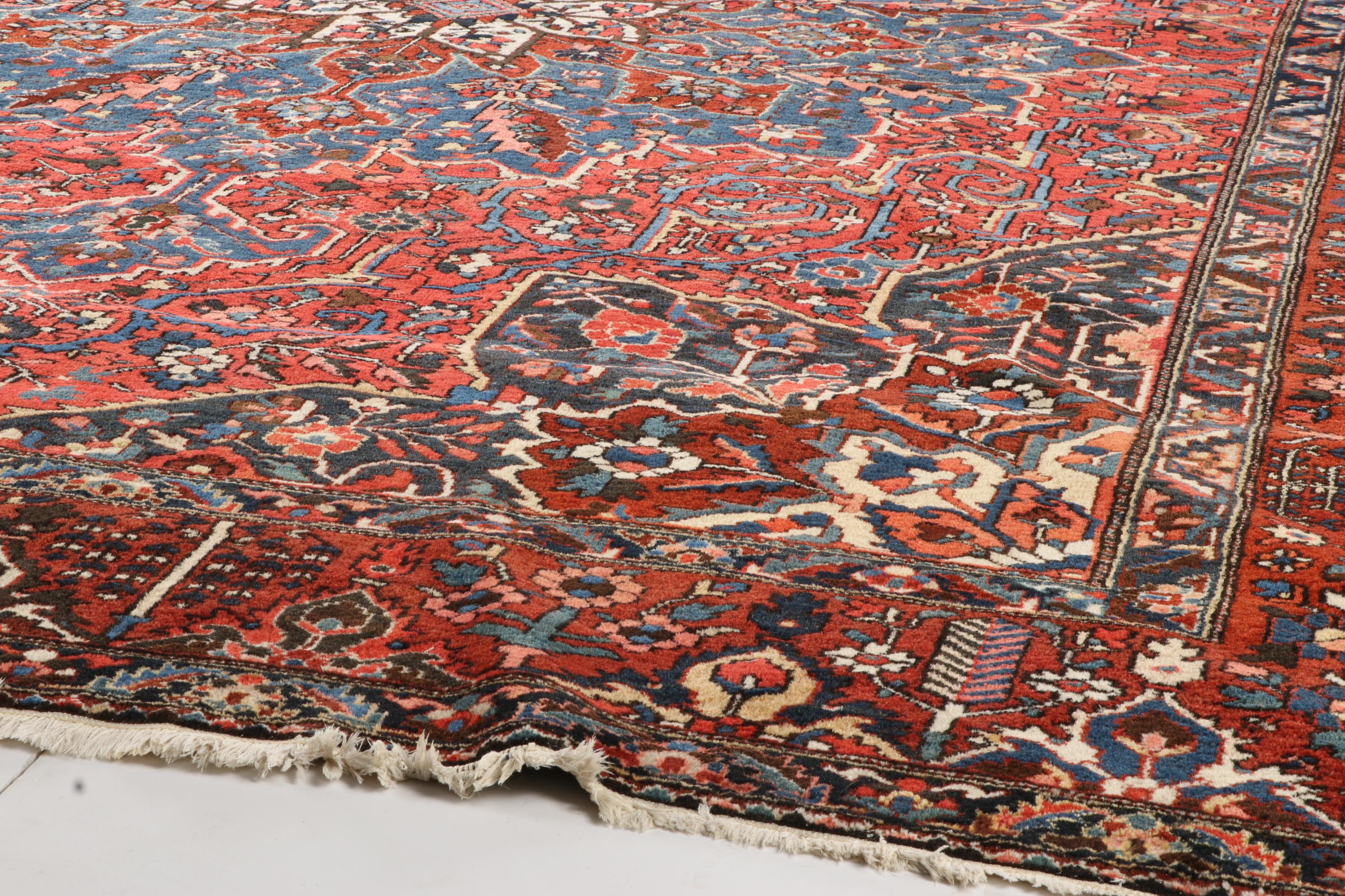 11'8 x 16'8 Hand-Knotted Persian Bakhtiari Shahr Kord Room Sized Rug
