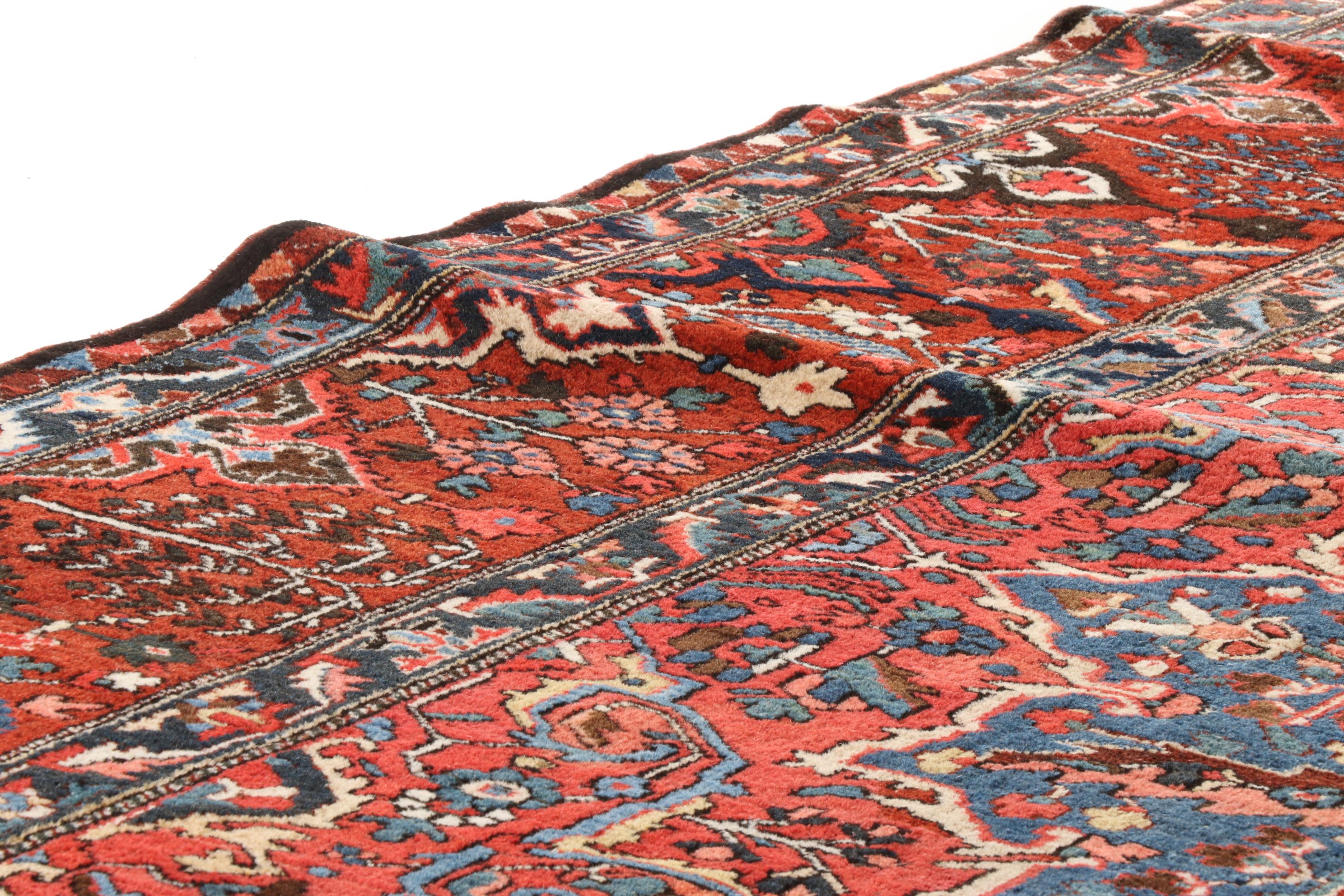 11'8 x 16'8 Hand-Knotted Persian Bakhtiari Shahr Kord Room Sized Rug