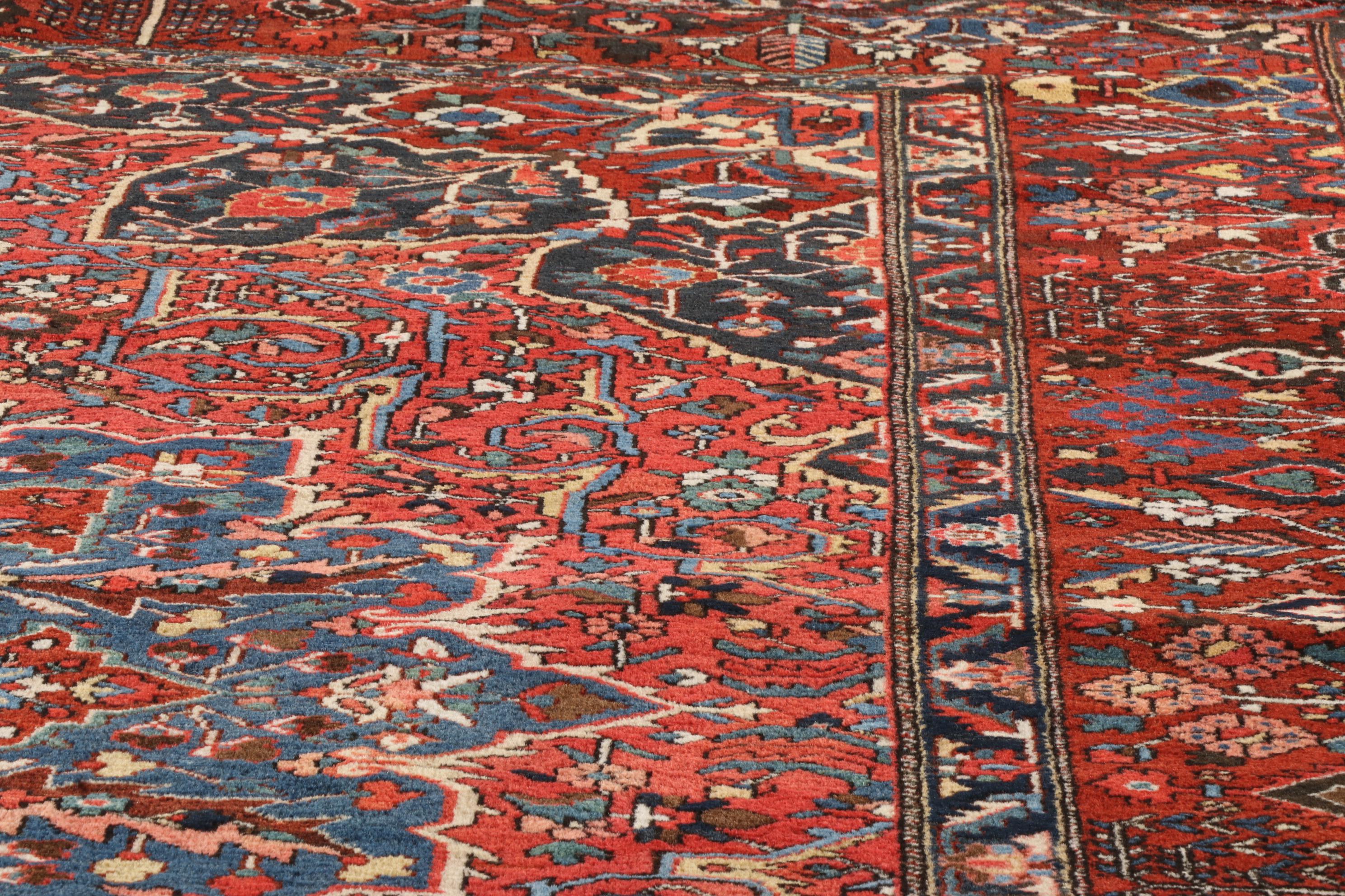 11'8 x 16'8 Hand-Knotted Persian Bakhtiari Shahr Kord Room Sized Rug