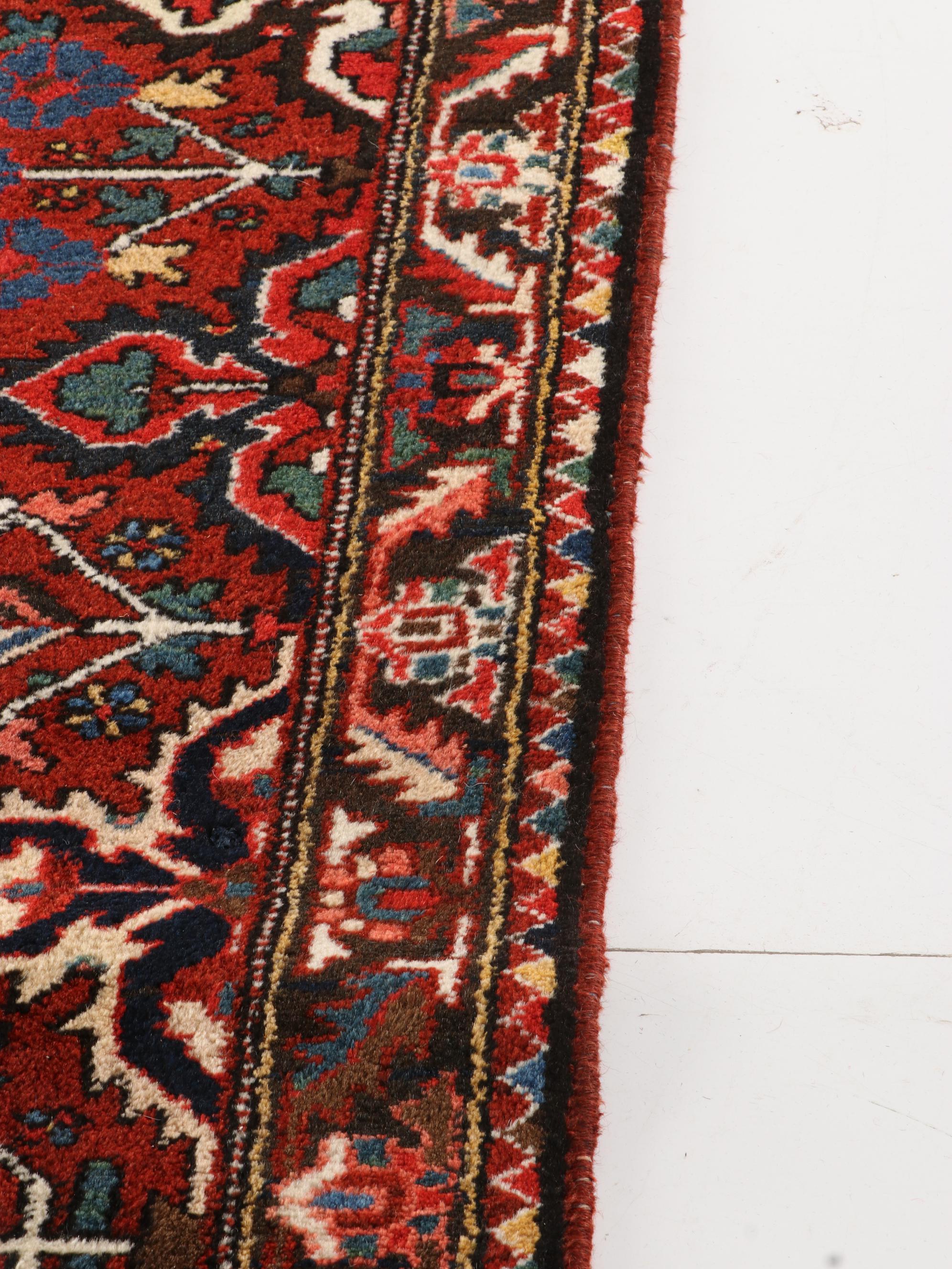 11'8 x 16'8 Hand-Knotted Persian Bakhtiari Shahr Kord Room Sized Rug