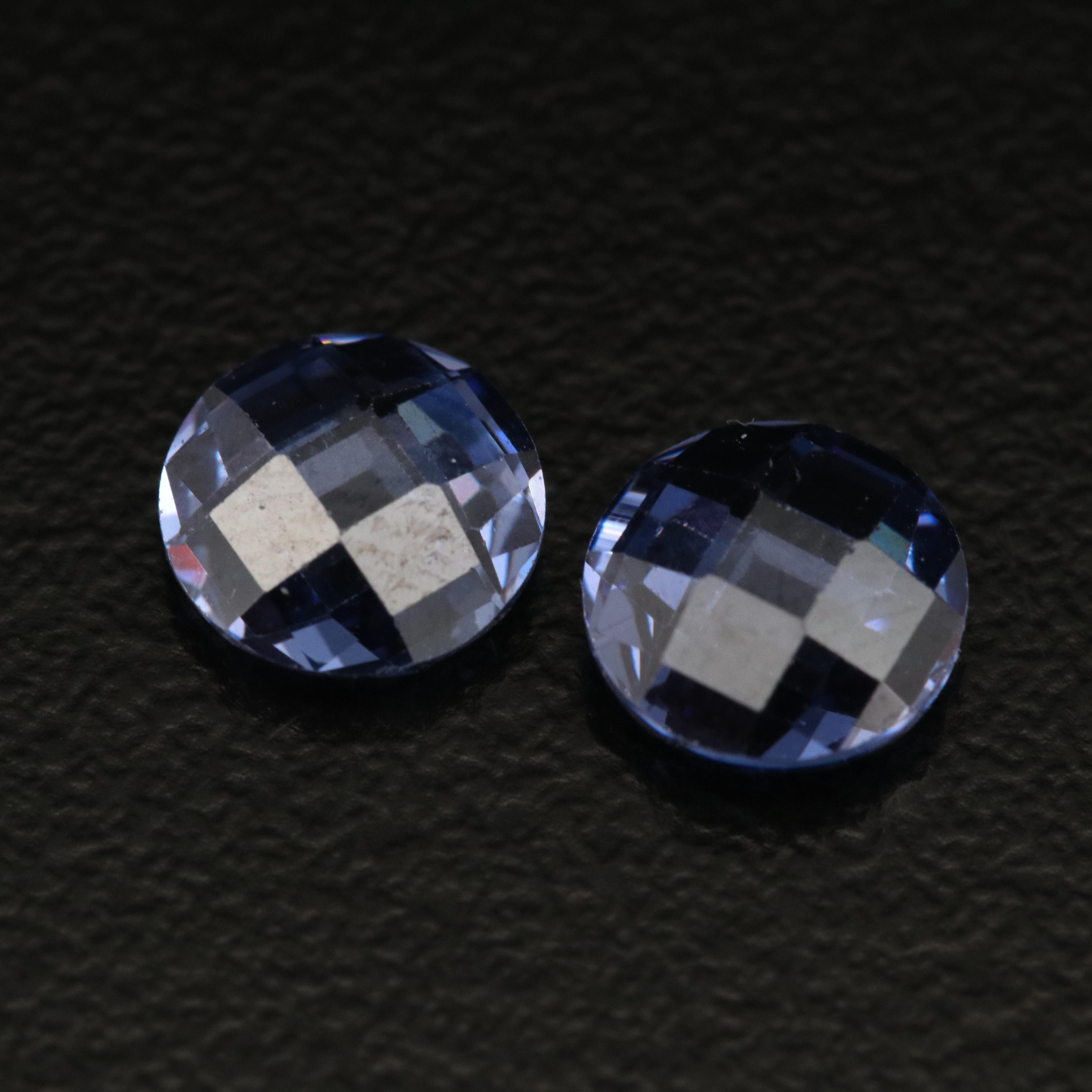 Loose Matching Pair of Cubic Zirconia