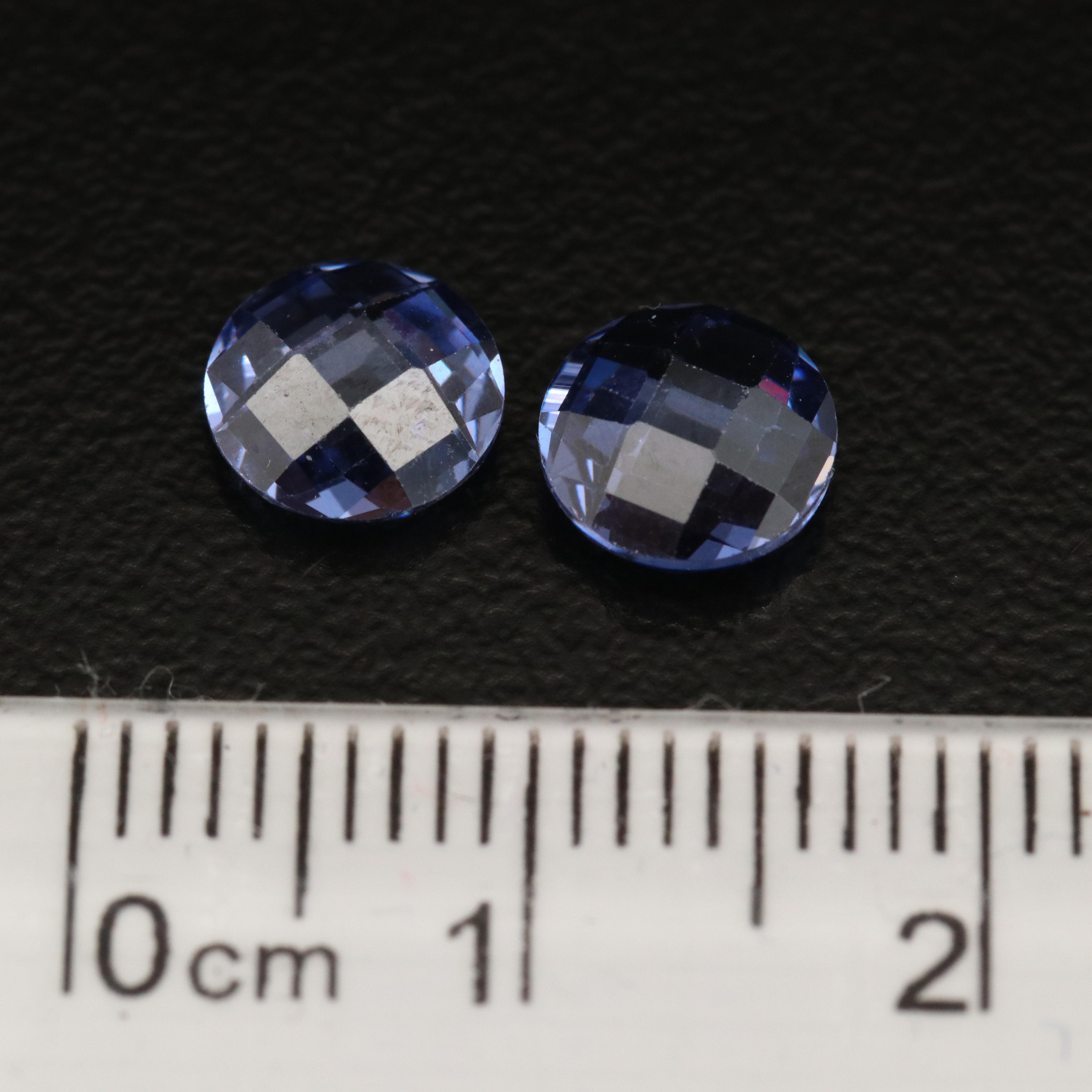 Loose Matching Pair of Cubic Zirconia
